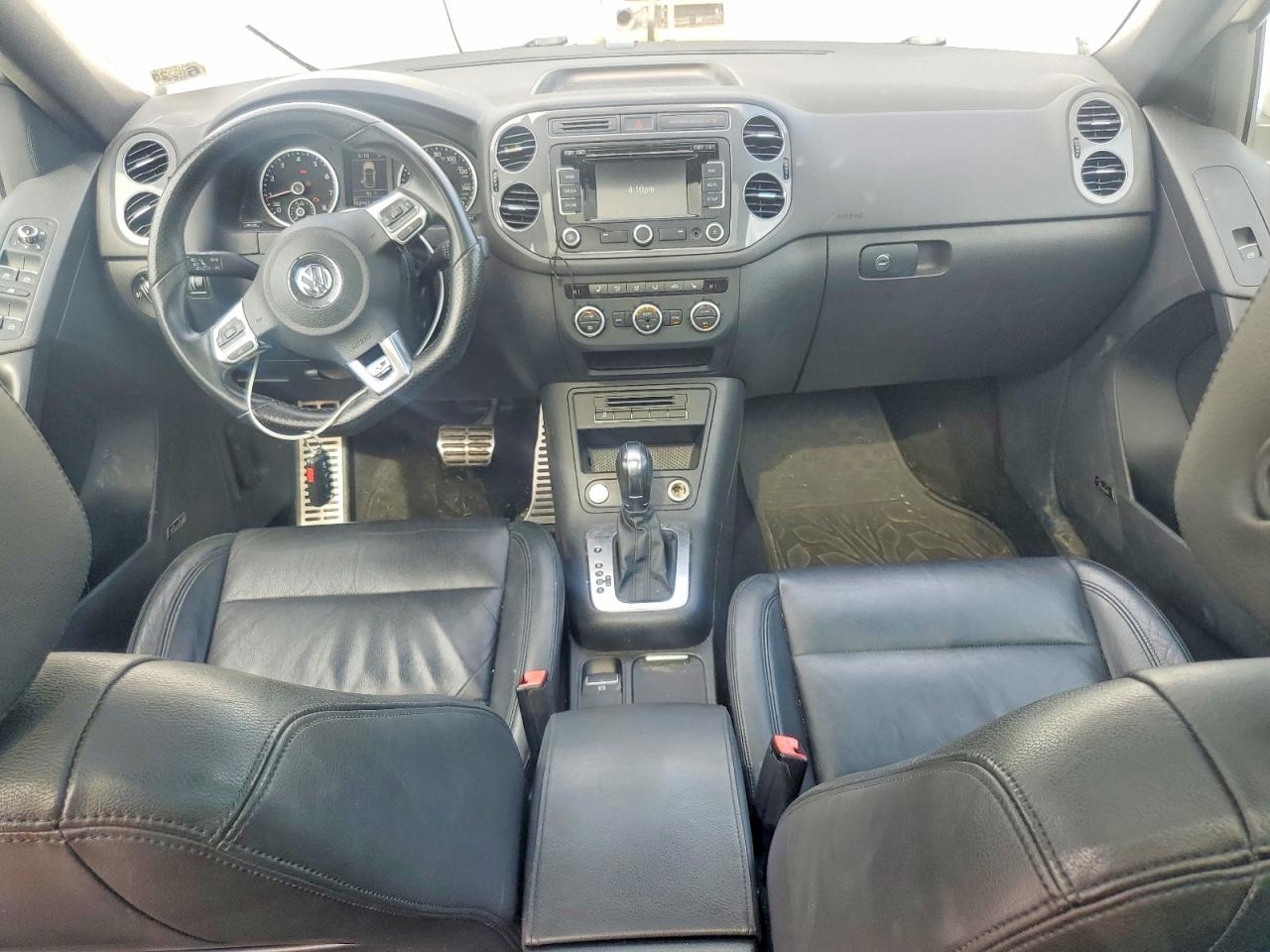 2014 Volkswagen Tiguan S Белый vin: WVGBV3AX5EW026066