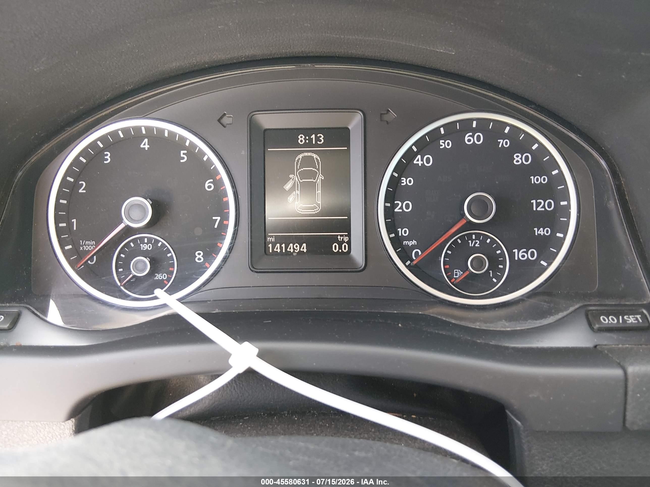 2013 Volkswagen Tiguan Se White vin: WVGBV3AX6DW090776