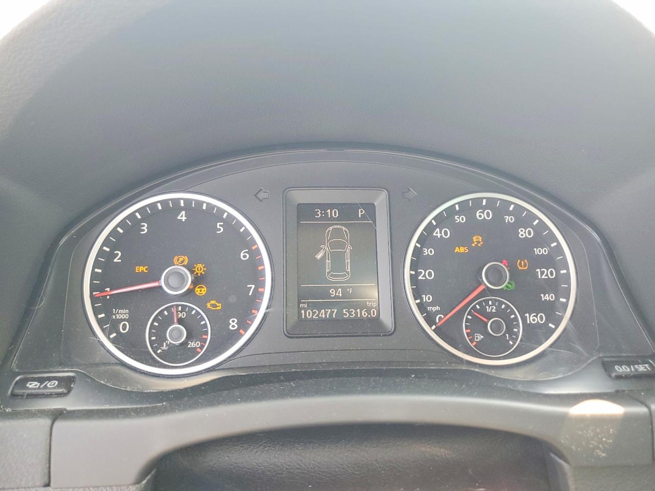 2013 Volkswagen Tiguan S Gray vin: WVGBV3AX6DW587410