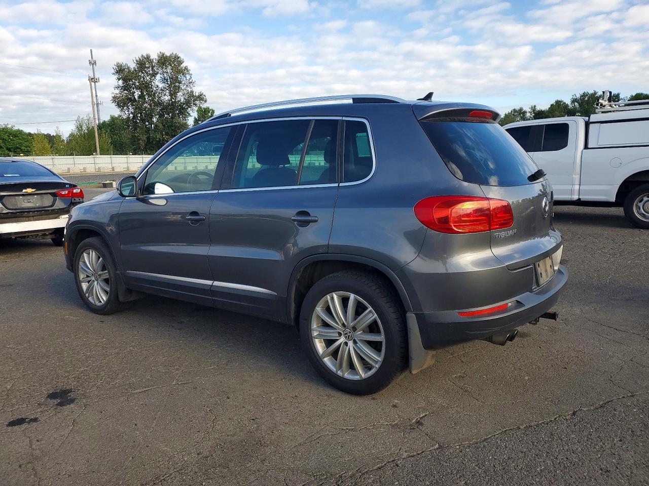 2013 Volkswagen Tiguan S Gray vin: WVGBV3AX6DW588847
