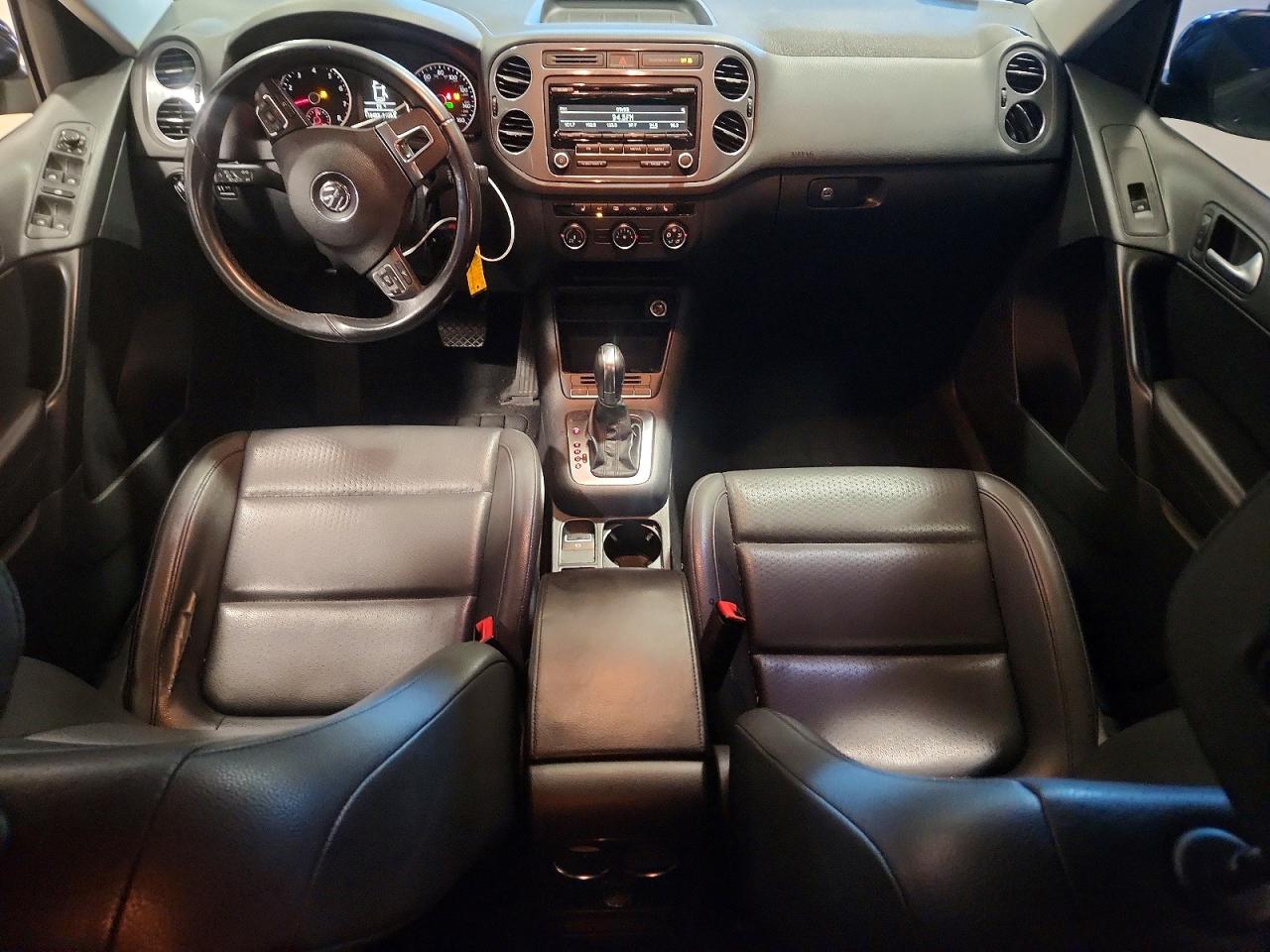 2014 Volkswagen Tiguan S Blue vin: WVGBV3AX6EW555476