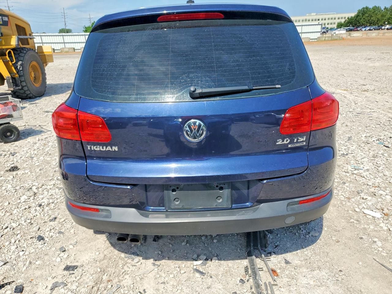 2013 Volkswagen Tiguan S Blue vin: WVGBV3AX7DW569353