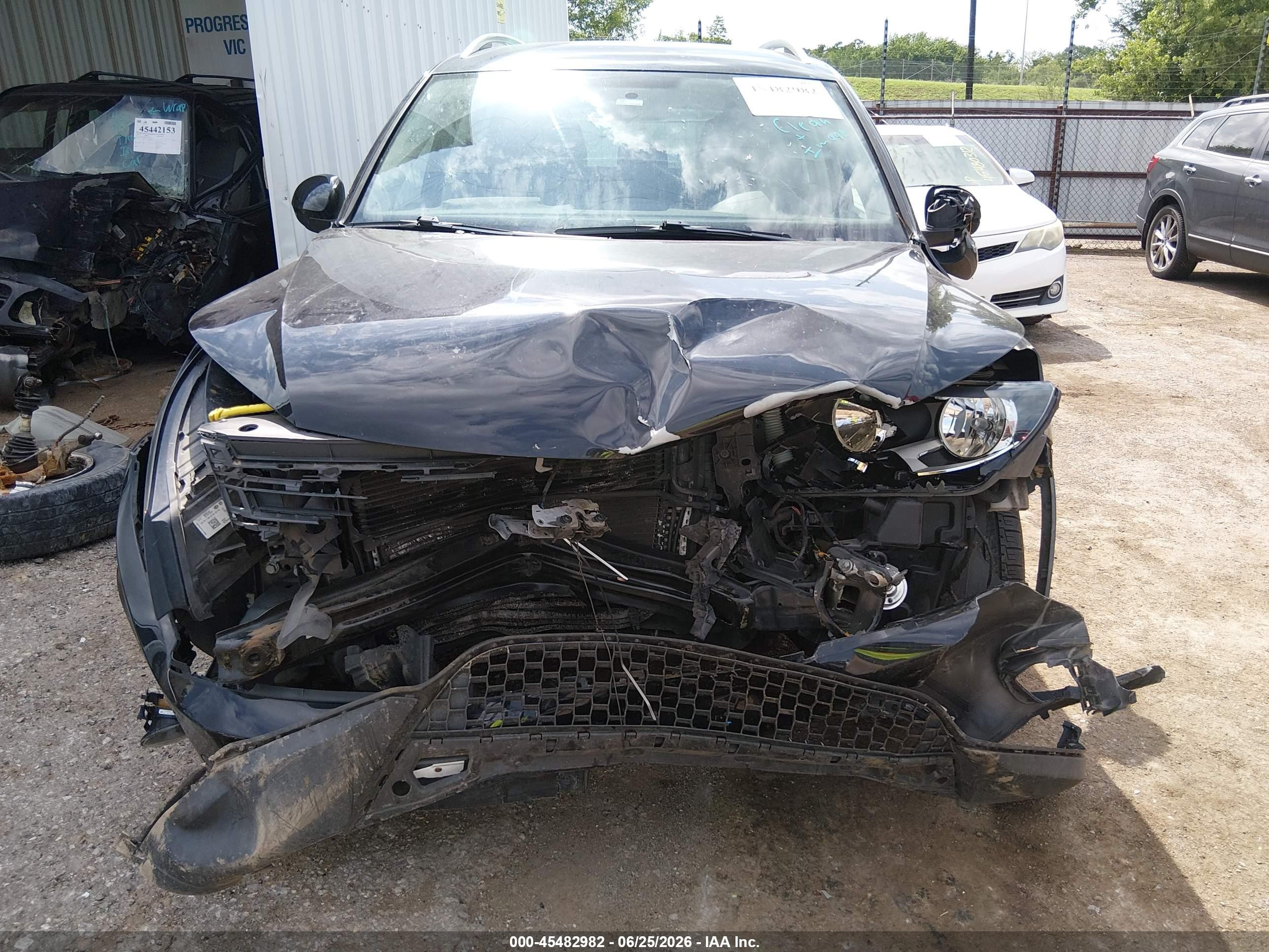 2014 Volkswagen Tiguan Se Black vin: WVGBV3AX7EW511003