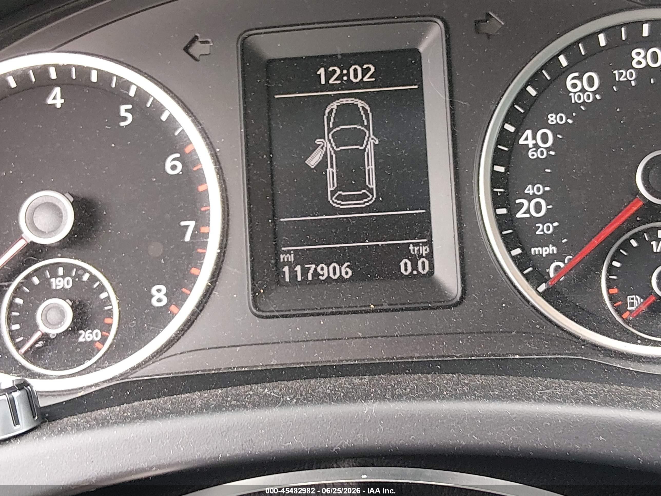 2014 Volkswagen Tiguan Se Black vin: WVGBV3AX7EW511003