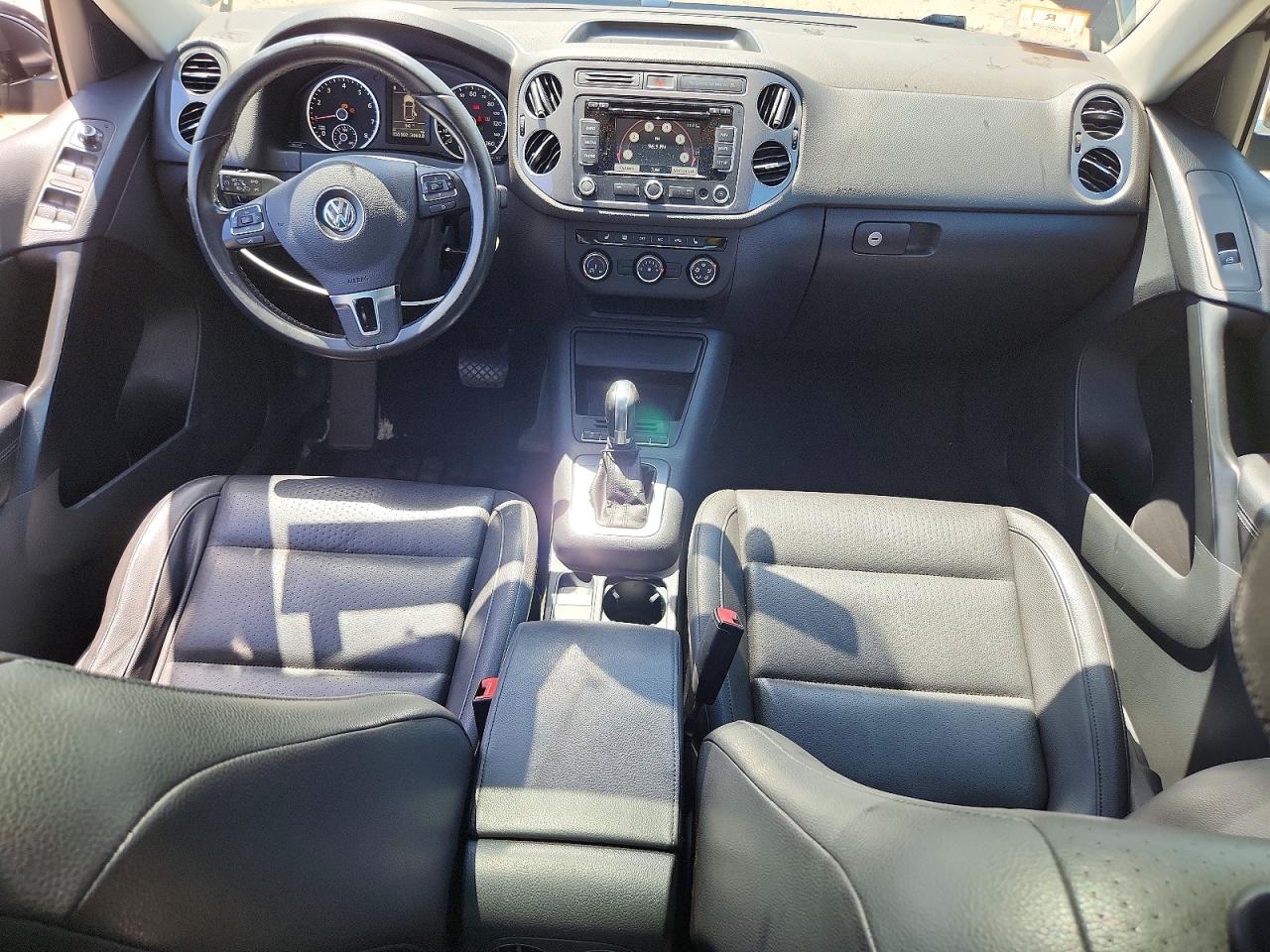 2013 Volkswagen Tiguan S Black vin: WVGBV3AX8DW074661