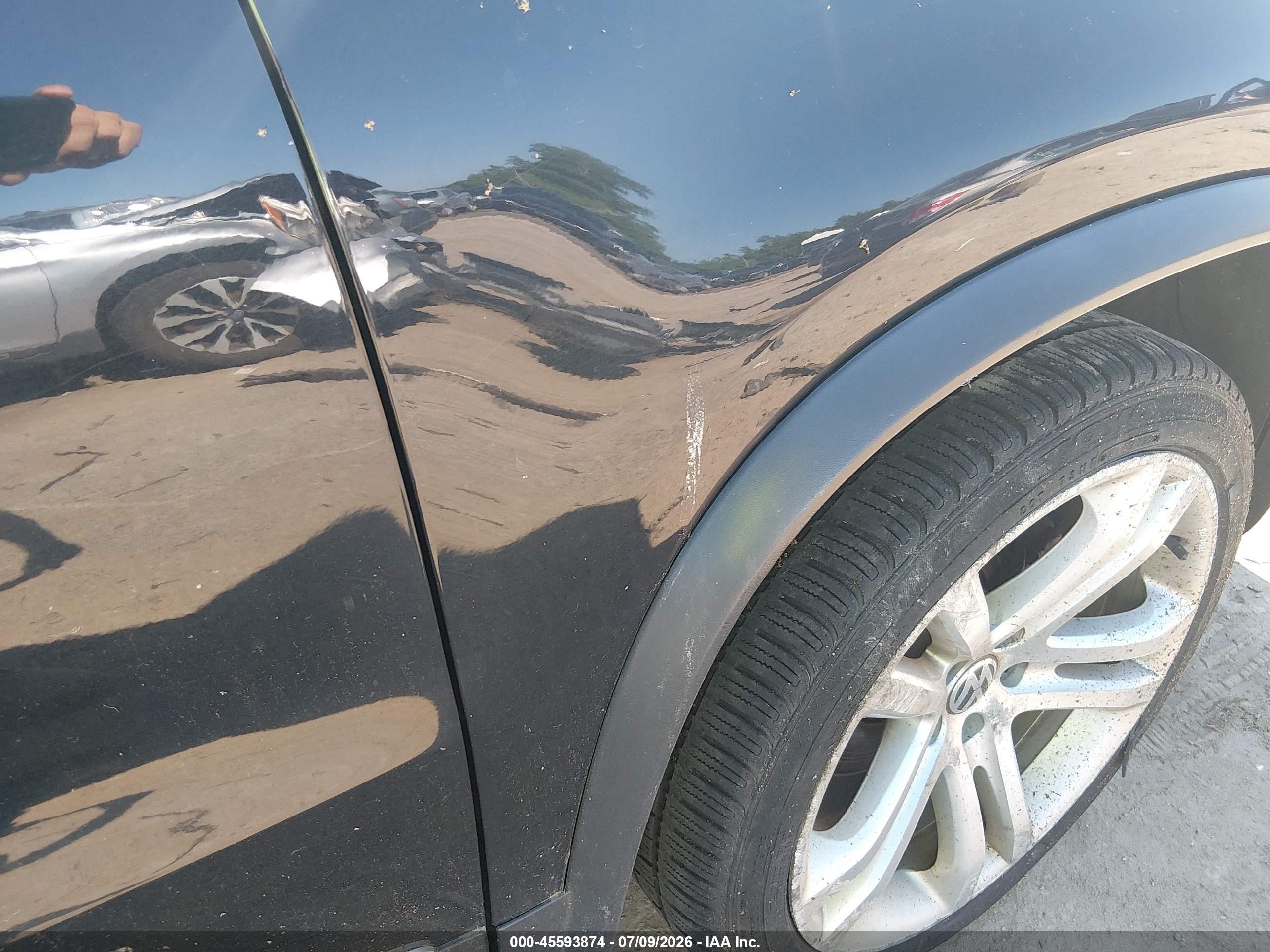 2013 Volkswagen Tiguan Sel Black vin: WVGBV3AX8DW622495
