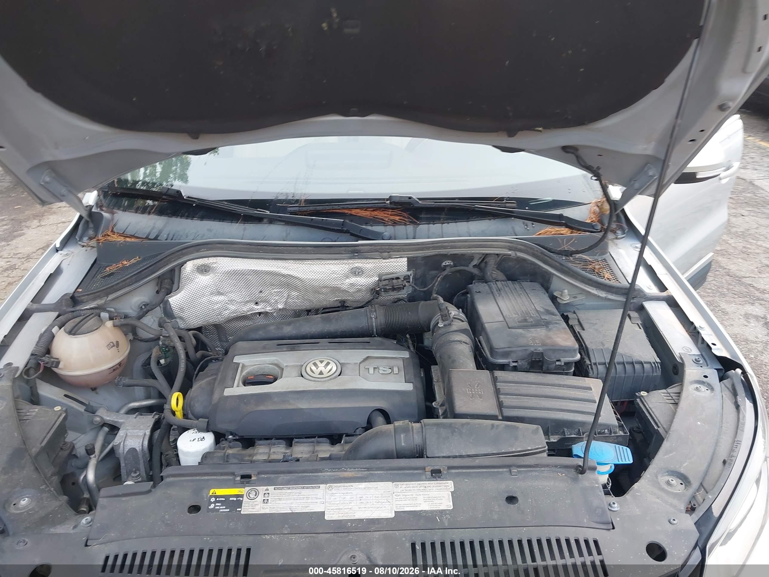 2013 Volkswagen Tiguan Sel Серебряный vin: WVGBV3AX9DW624160