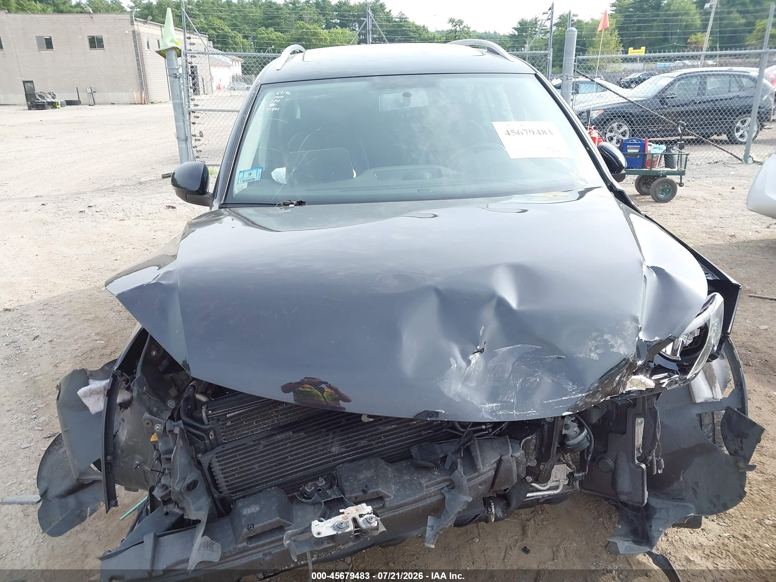 2014 Volkswagen Tiguan Sel Black vin: WVGBV3AX9EW562762