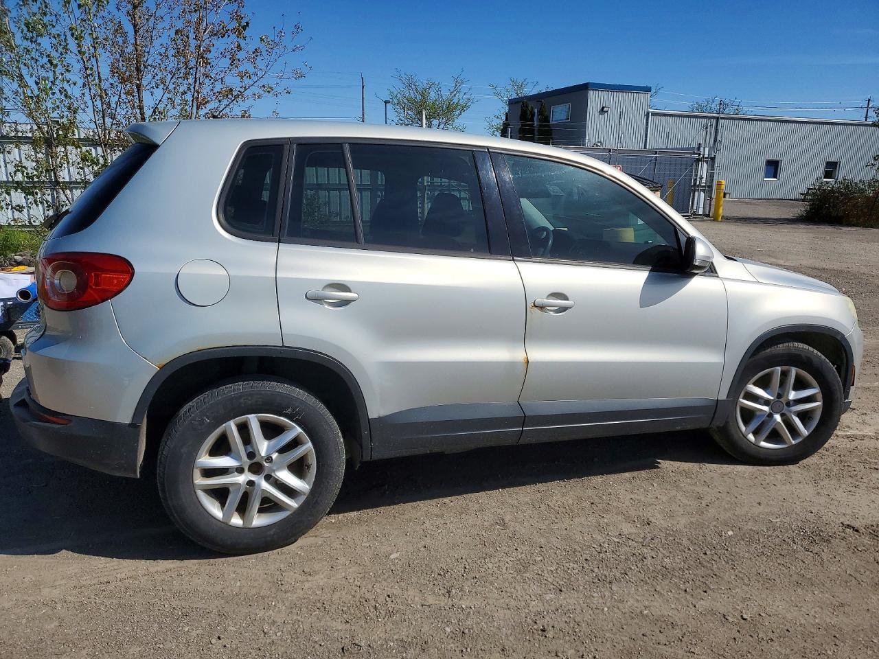 2009 Volkswagen Tiguan Se Silver vin: WVGBV75N09W001193