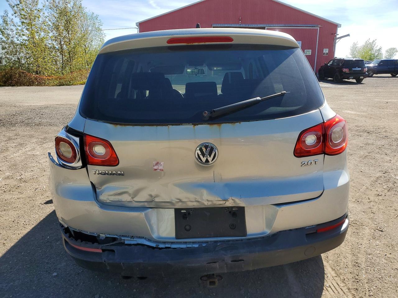2009 Volkswagen Tiguan Se Silver vin: WVGBV75N09W001193