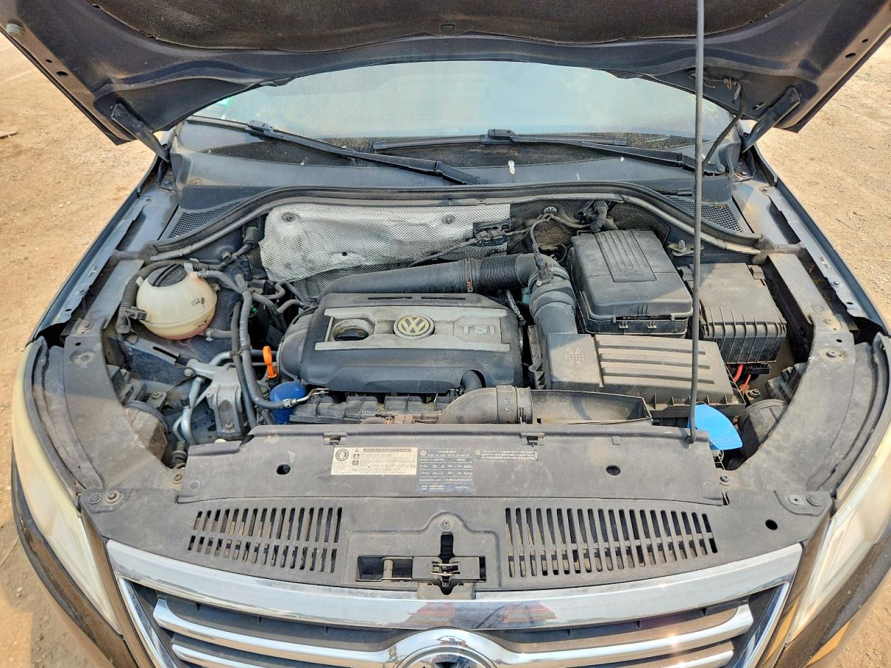 2009 Volkswagen Tiguan Se Black vin: WVGBV75NX9W528495