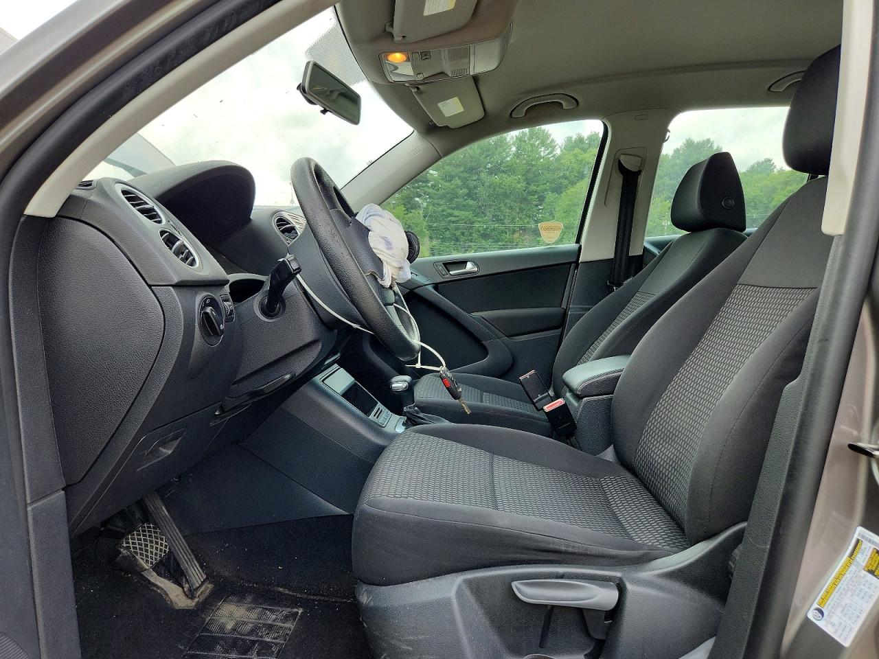 2010 Volkswagen Tiguan Se Silver vin: WVGBV7AX0AW524449