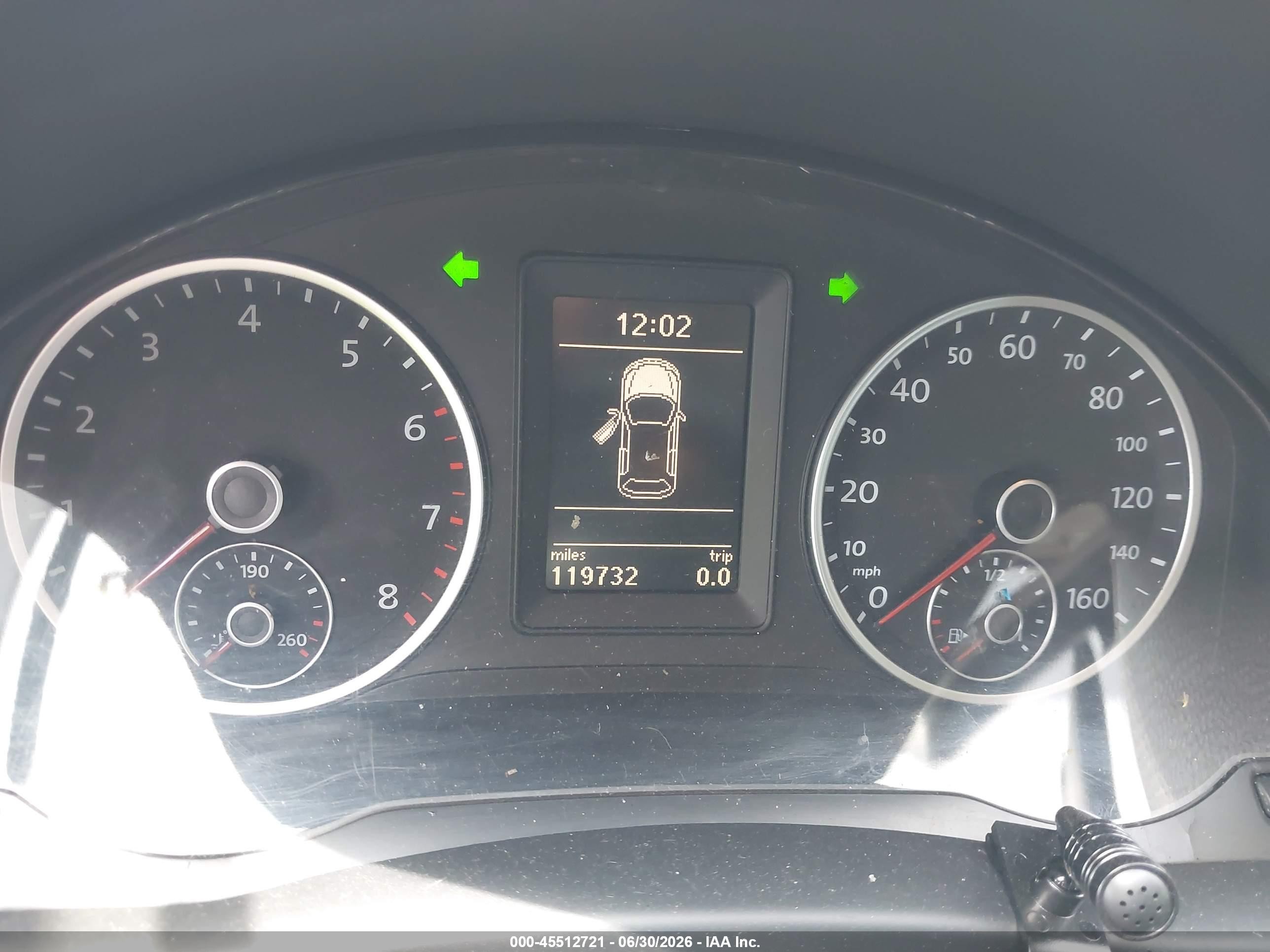 2011 Volkswagen Tiguan Se Black vin: WVGBV7AX0BW535081
