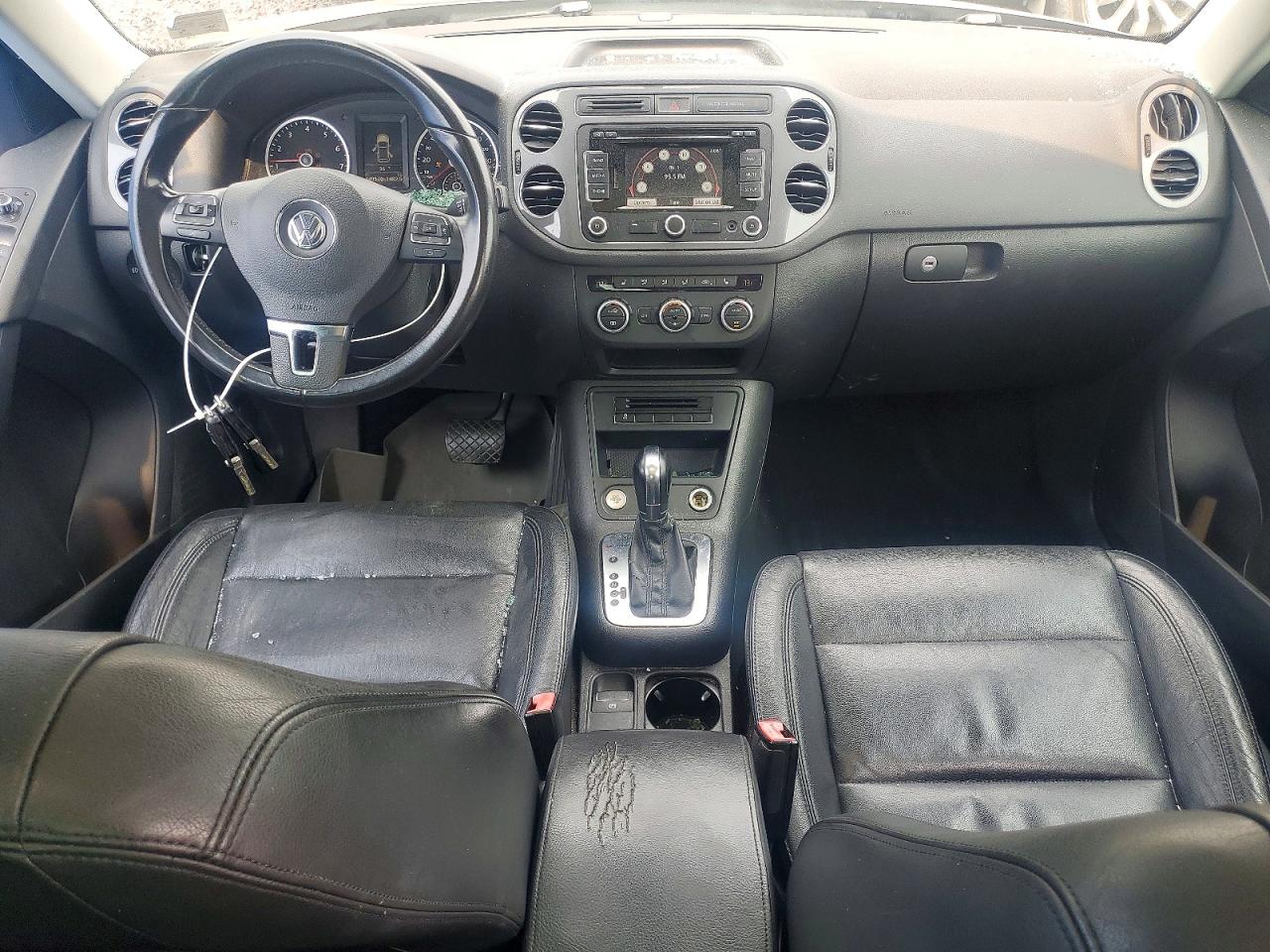 2013 Volkswagen Tiguan S/se/sel Gray vin: WVGBV7AX0DW024702