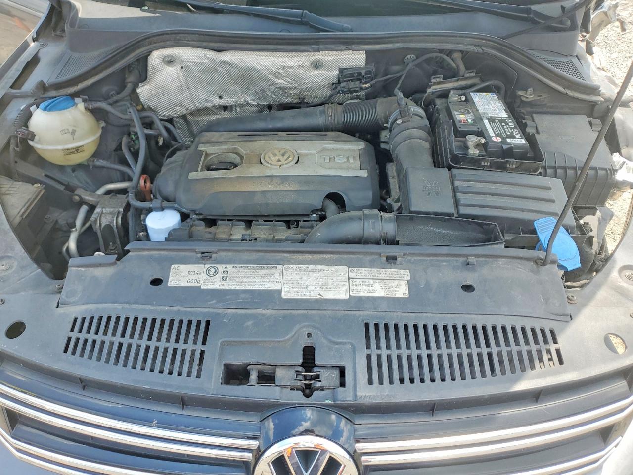 2013 Volkswagen Tiguan S/se/sel Gray vin: WVGBV7AX0DW024702