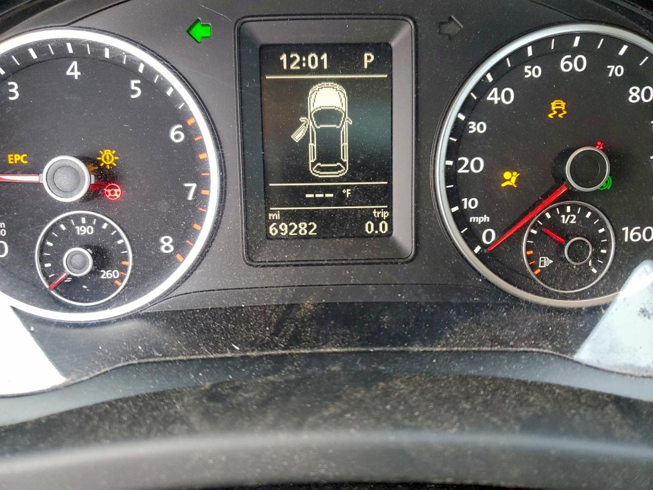 2013 Volkswagen Tiguan S Белый vin: WVGBV7AX0DW541885