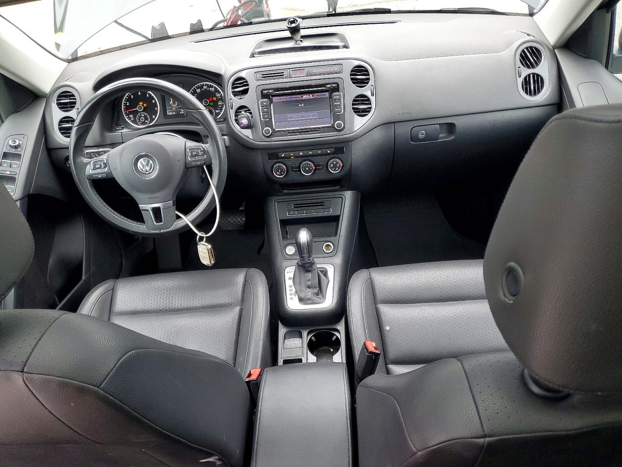 2015 Volkswagen Tiguan S Black vin: WVGBV7AX0FW505505