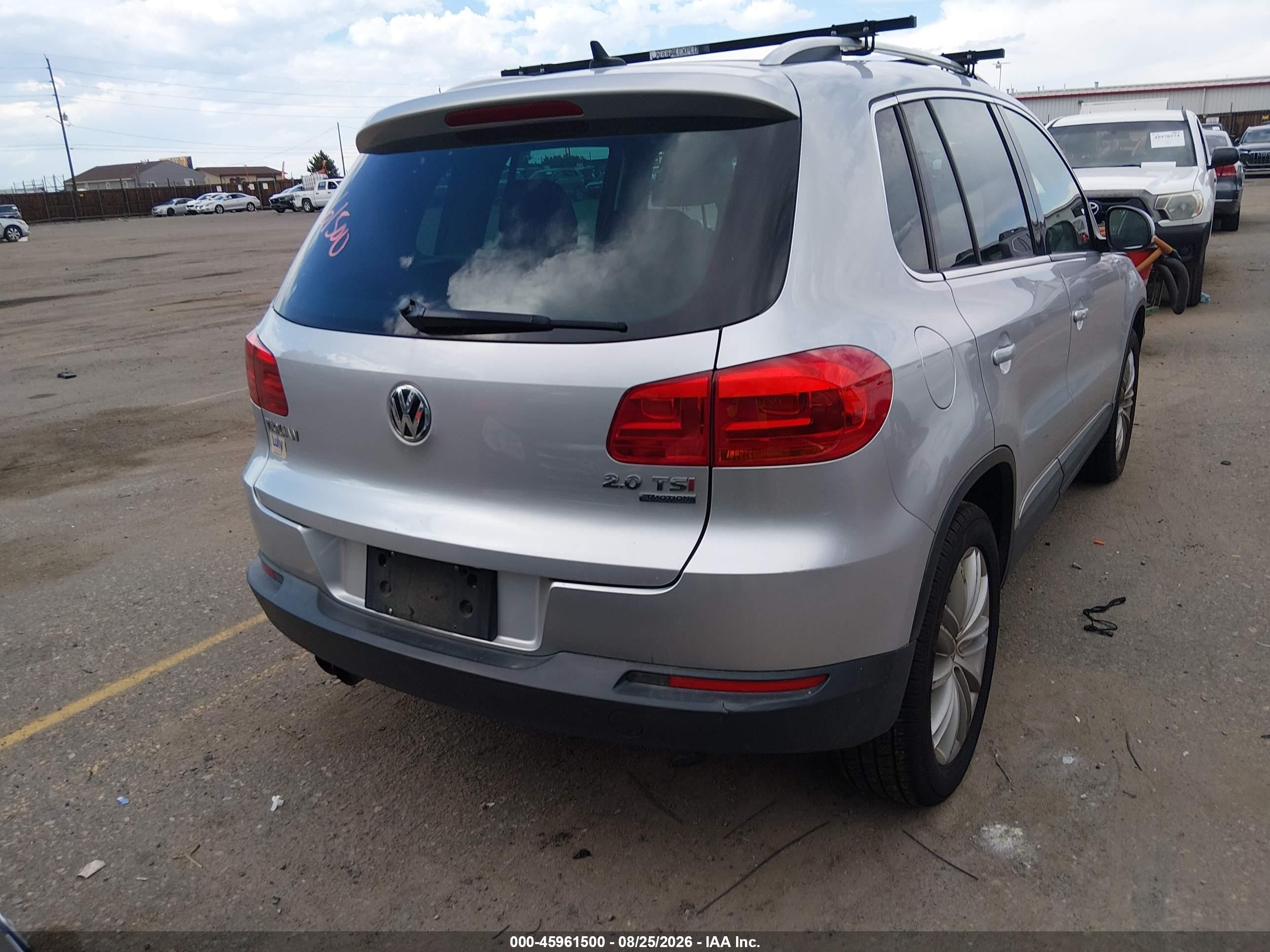 2015 Volkswagen Tiguan Sel Silver vin: WVGBV7AX0FW511482