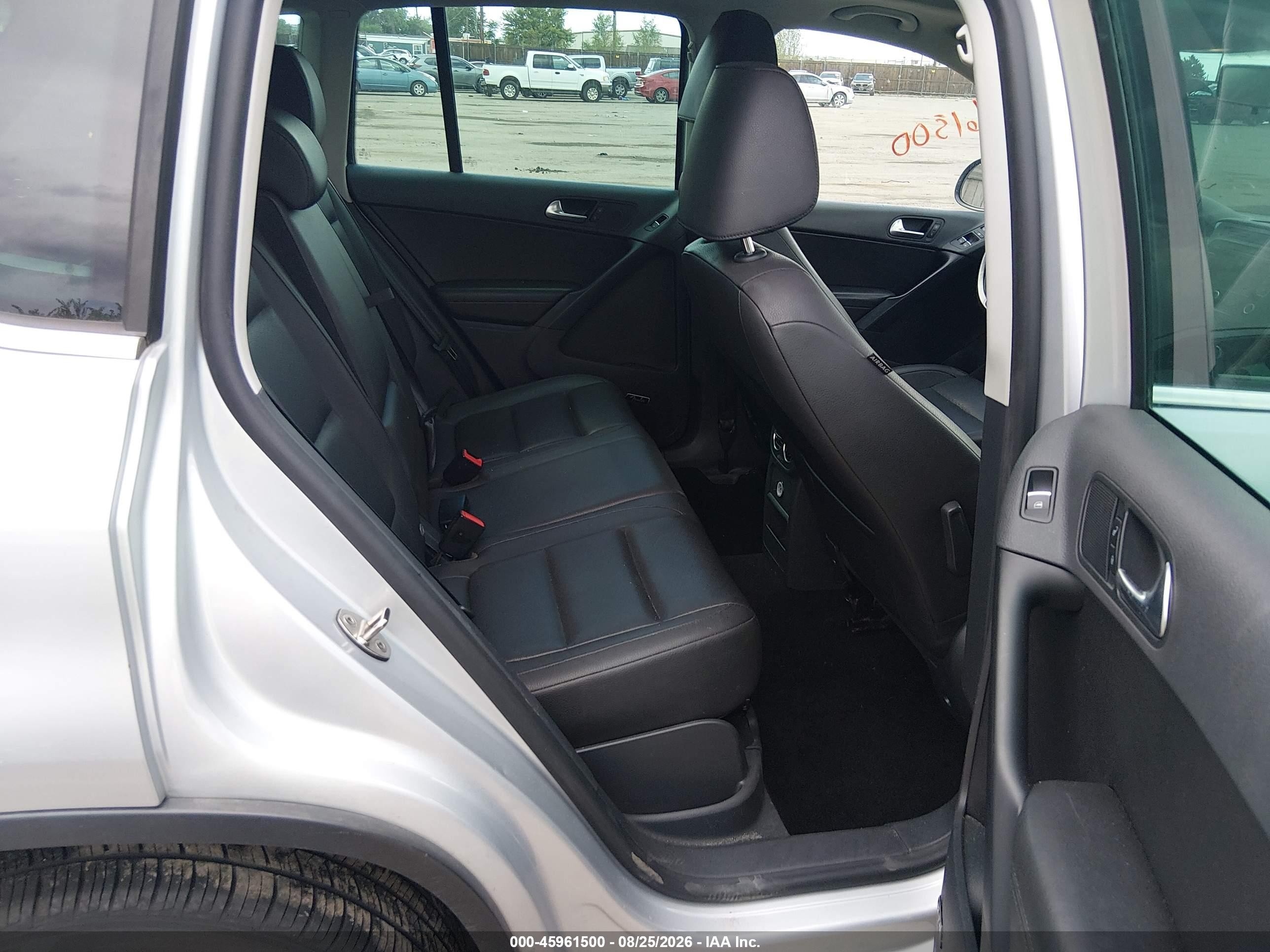 2015 Volkswagen Tiguan Sel Silver vin: WVGBV7AX0FW511482