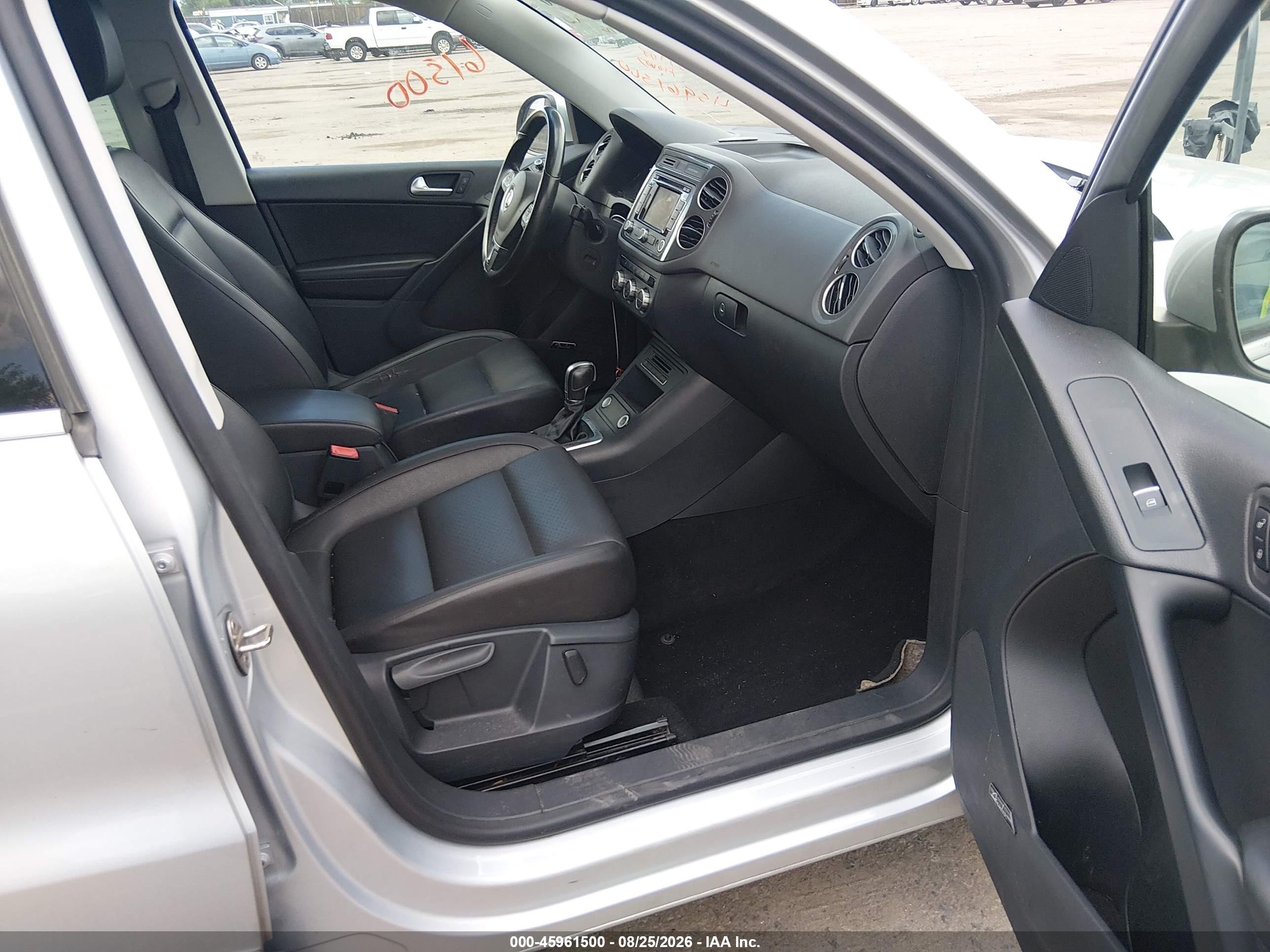 2015 Volkswagen Tiguan Sel Silver vin: WVGBV7AX0FW511482