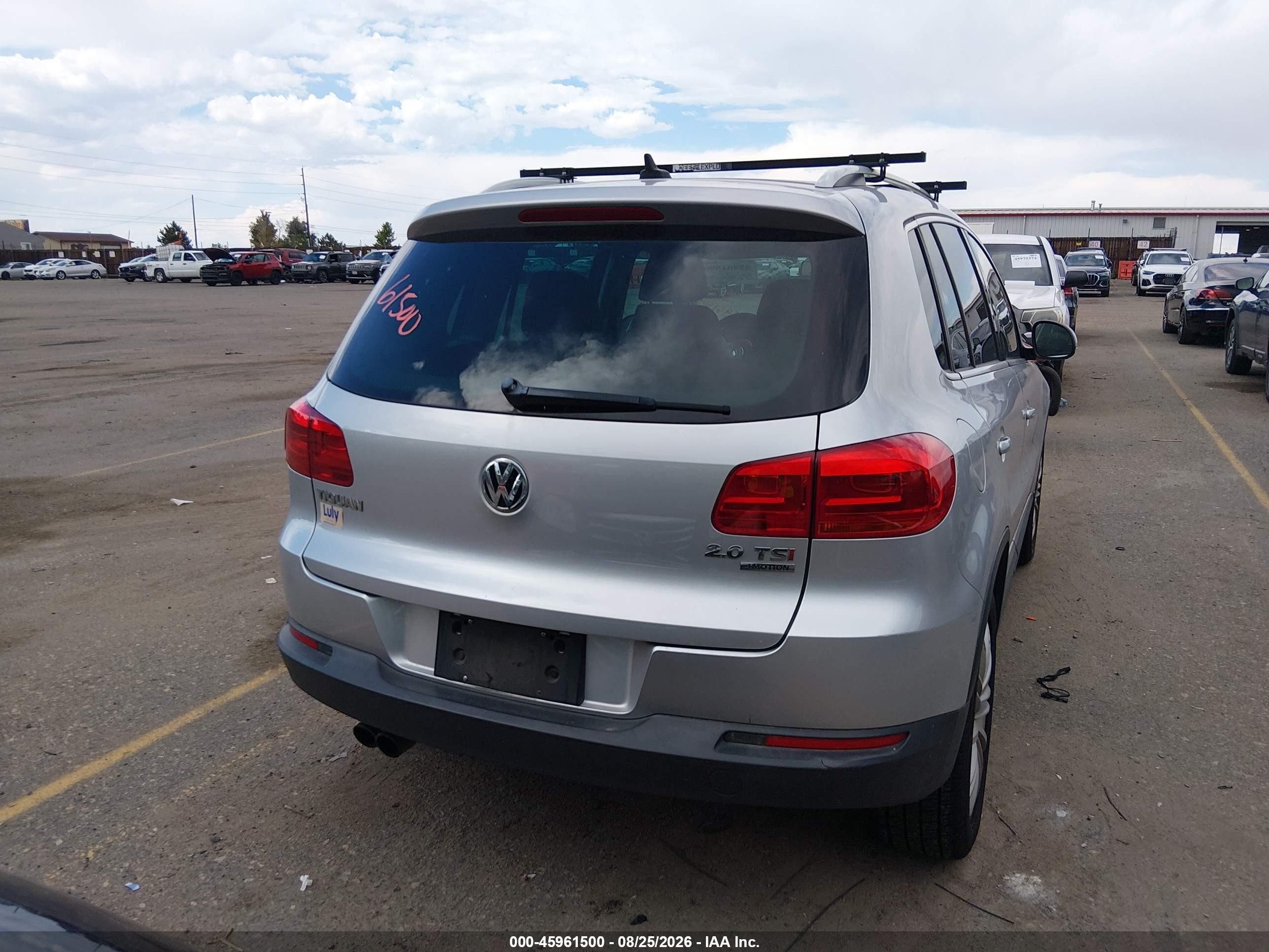 2015 Volkswagen Tiguan Sel Silver vin: WVGBV7AX0FW511482