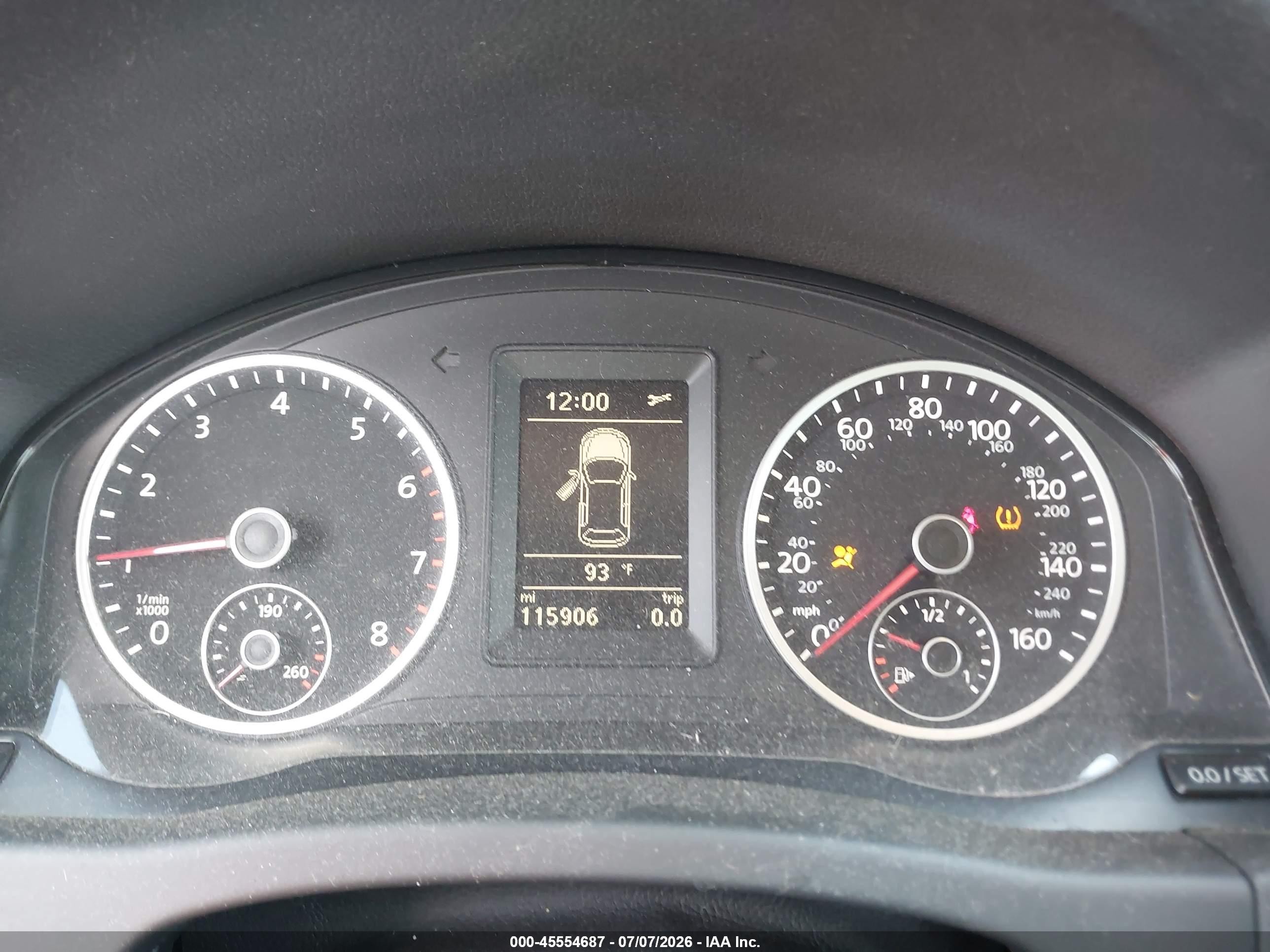 2015 Volkswagen Tiguan Se/sel White vin: WVGBV7AX0FW519260
