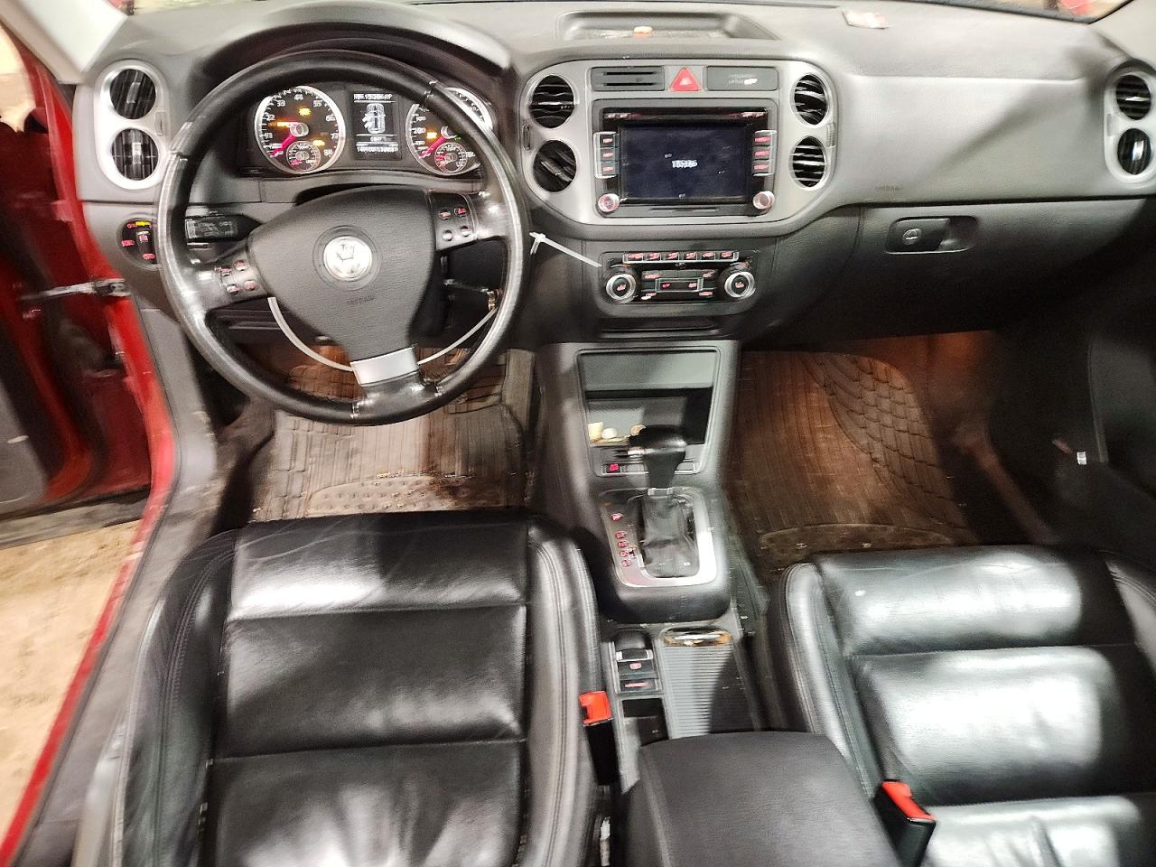 2010 Volkswagen Tiguan Se Бордовый vin: WVGBV7AX1AW003837