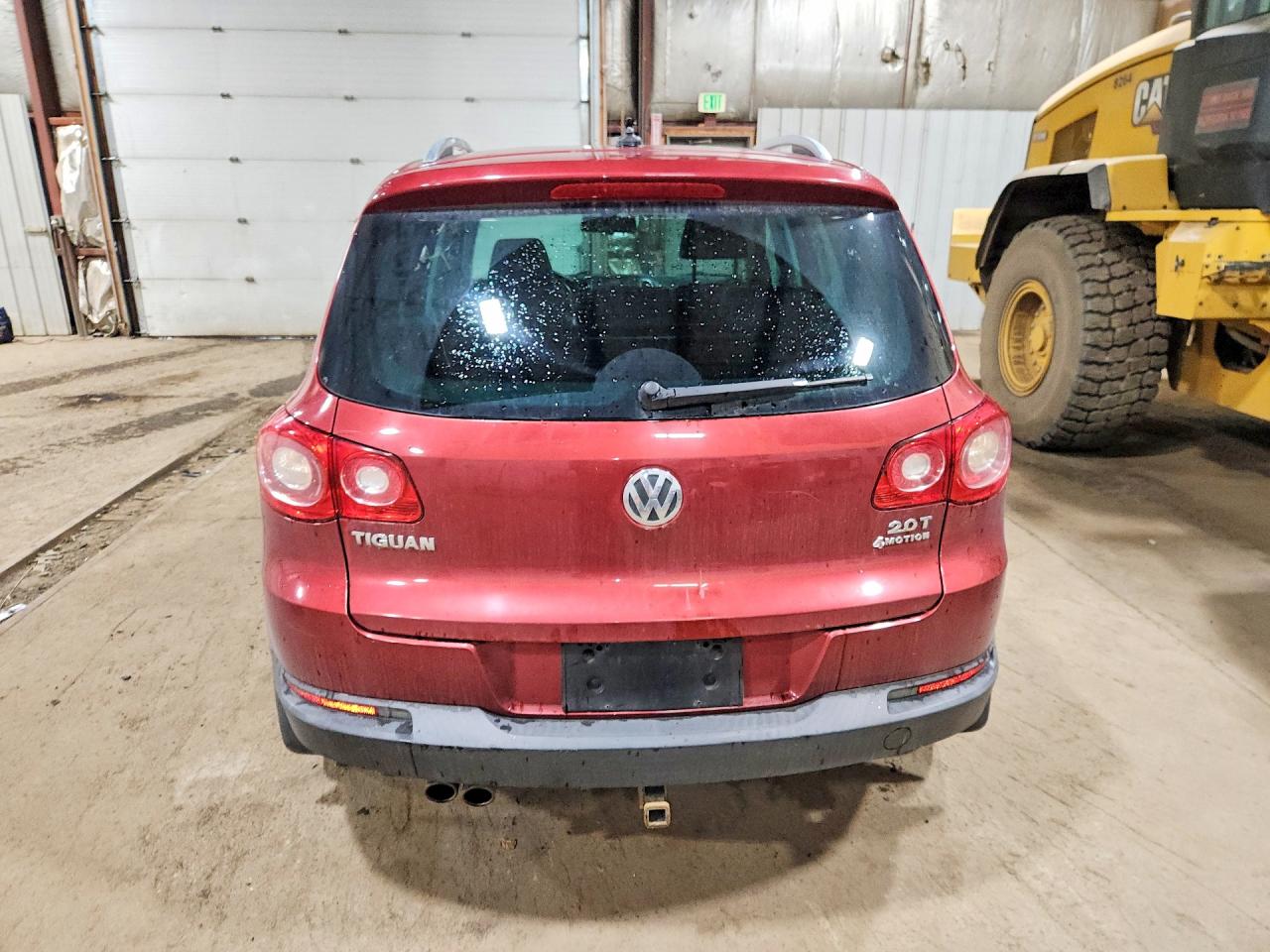 2010 Volkswagen Tiguan Se Бордовый vin: WVGBV7AX1AW003837