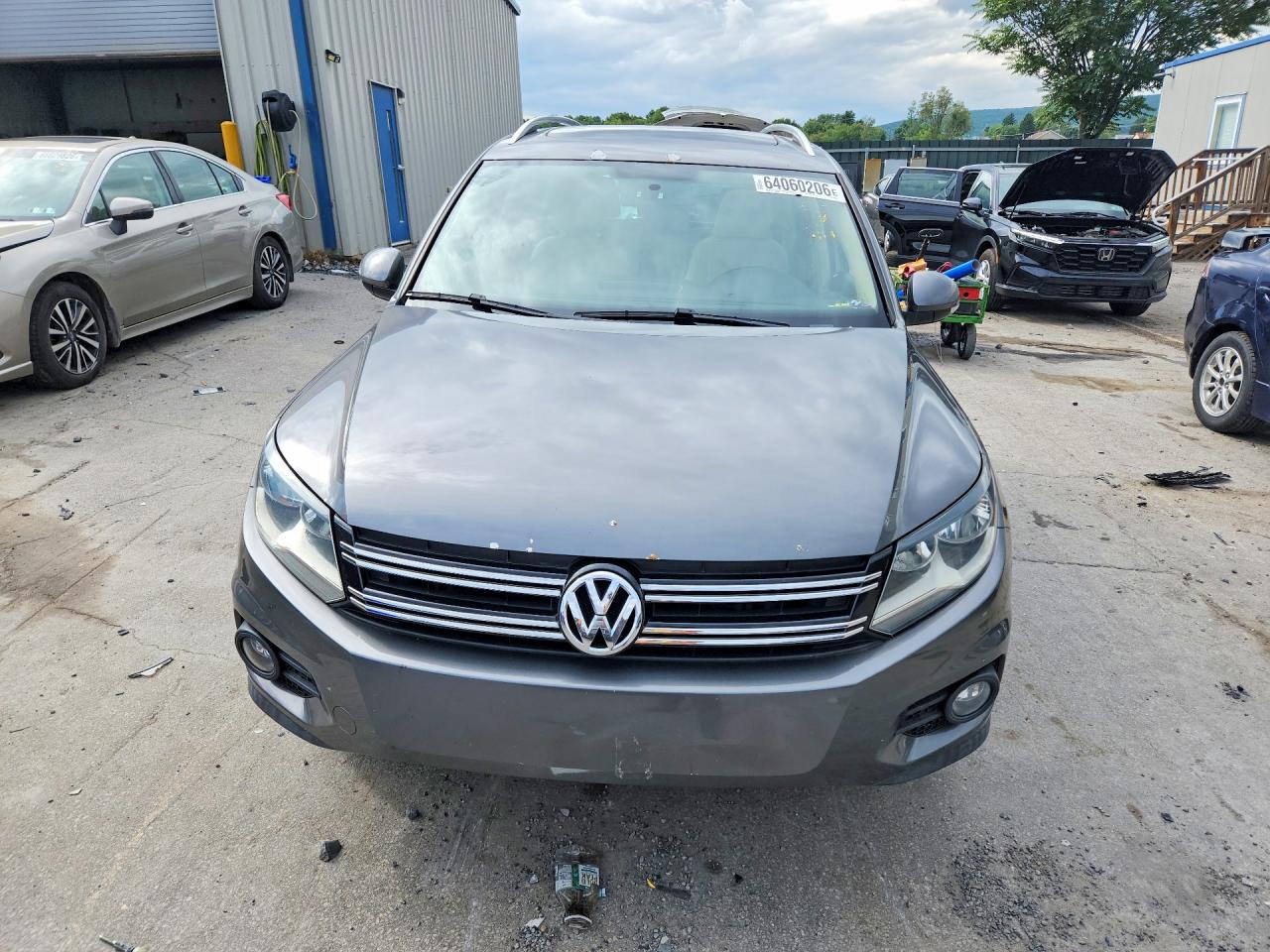 2012 Volkswagen Tiguan S Black vin: WVGBV7AX1CW005736