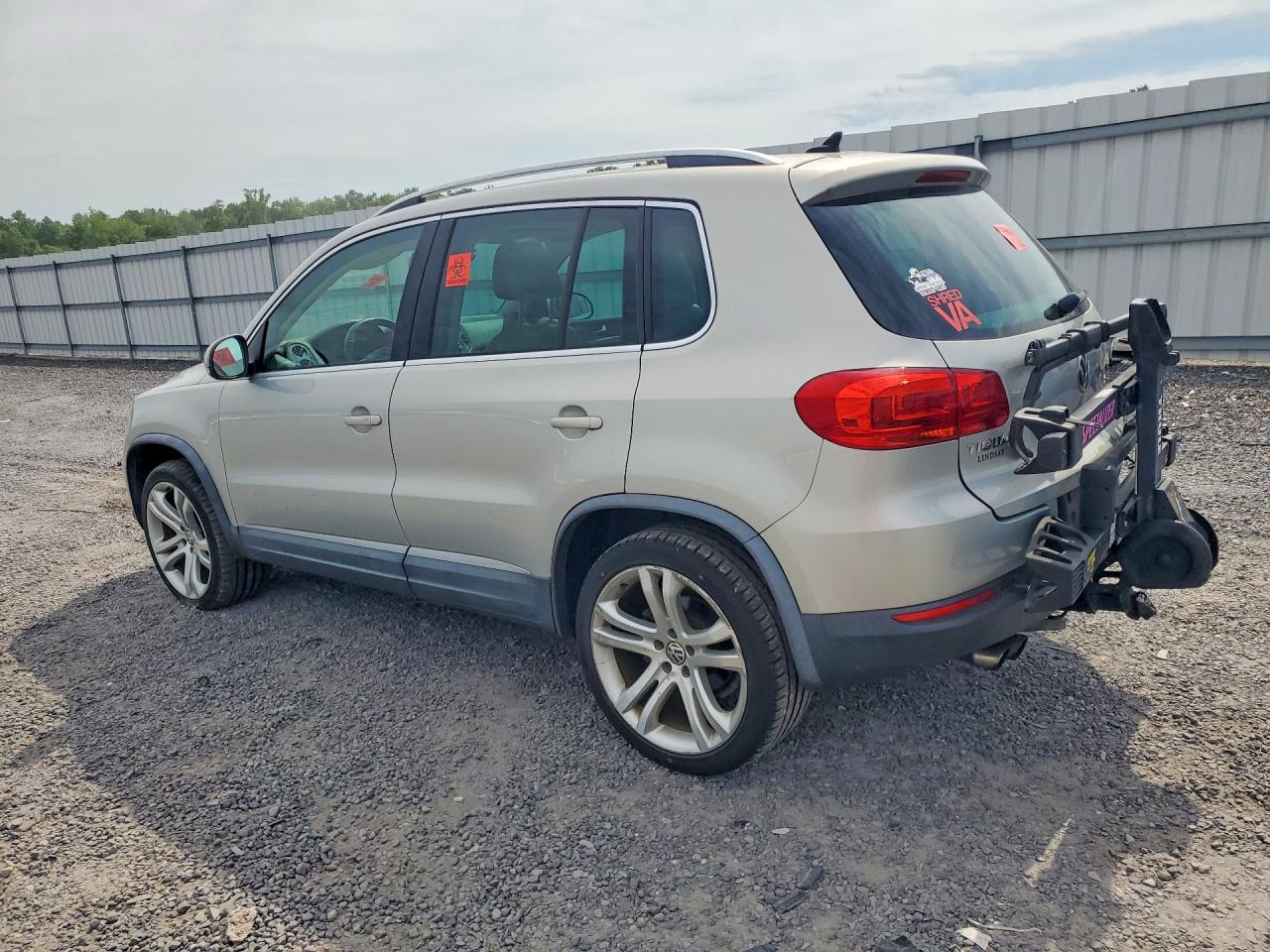 2012 Volkswagen Tiguan S Silver vin: WVGBV7AX1CW580841