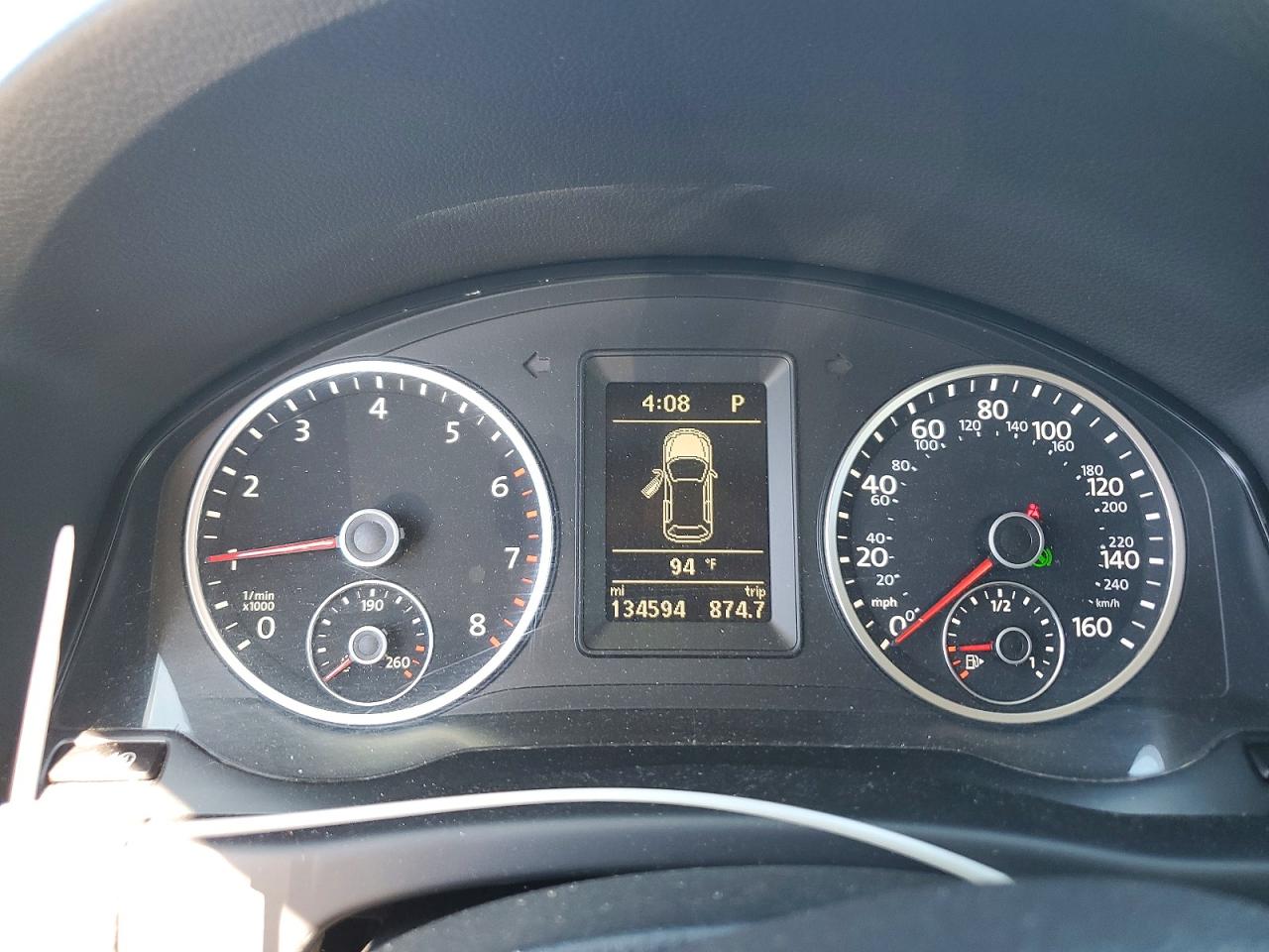 2015 Volkswagen Tiguan S Blue vin: WVGBV7AX1FW552834