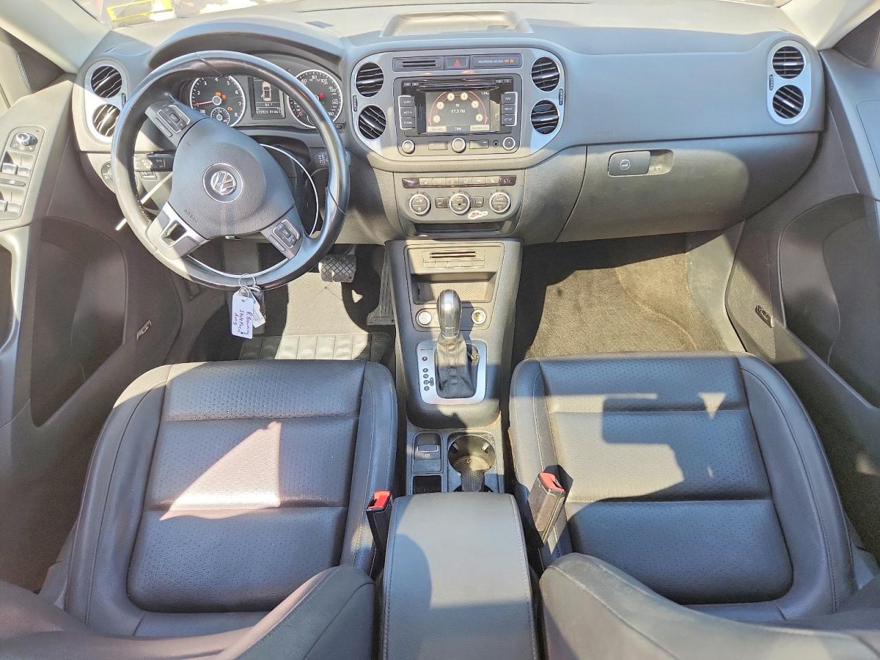 2015 Volkswagen Tiguan S Black vin: WVGBV7AX1FW603250