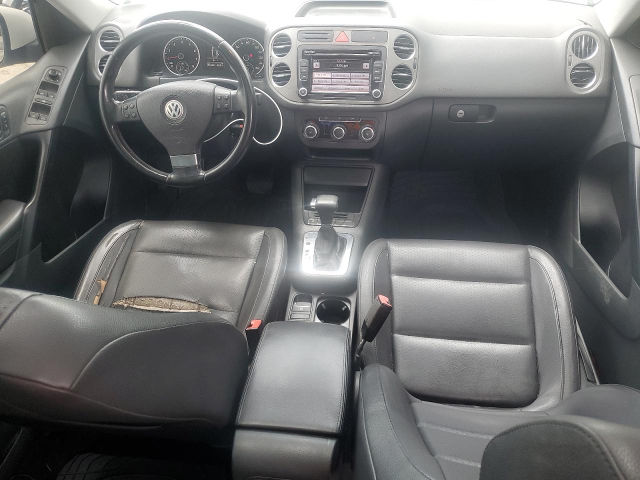 2010 Volkswagen Tiguan Se White vin: WVGBV7AX2AW516045