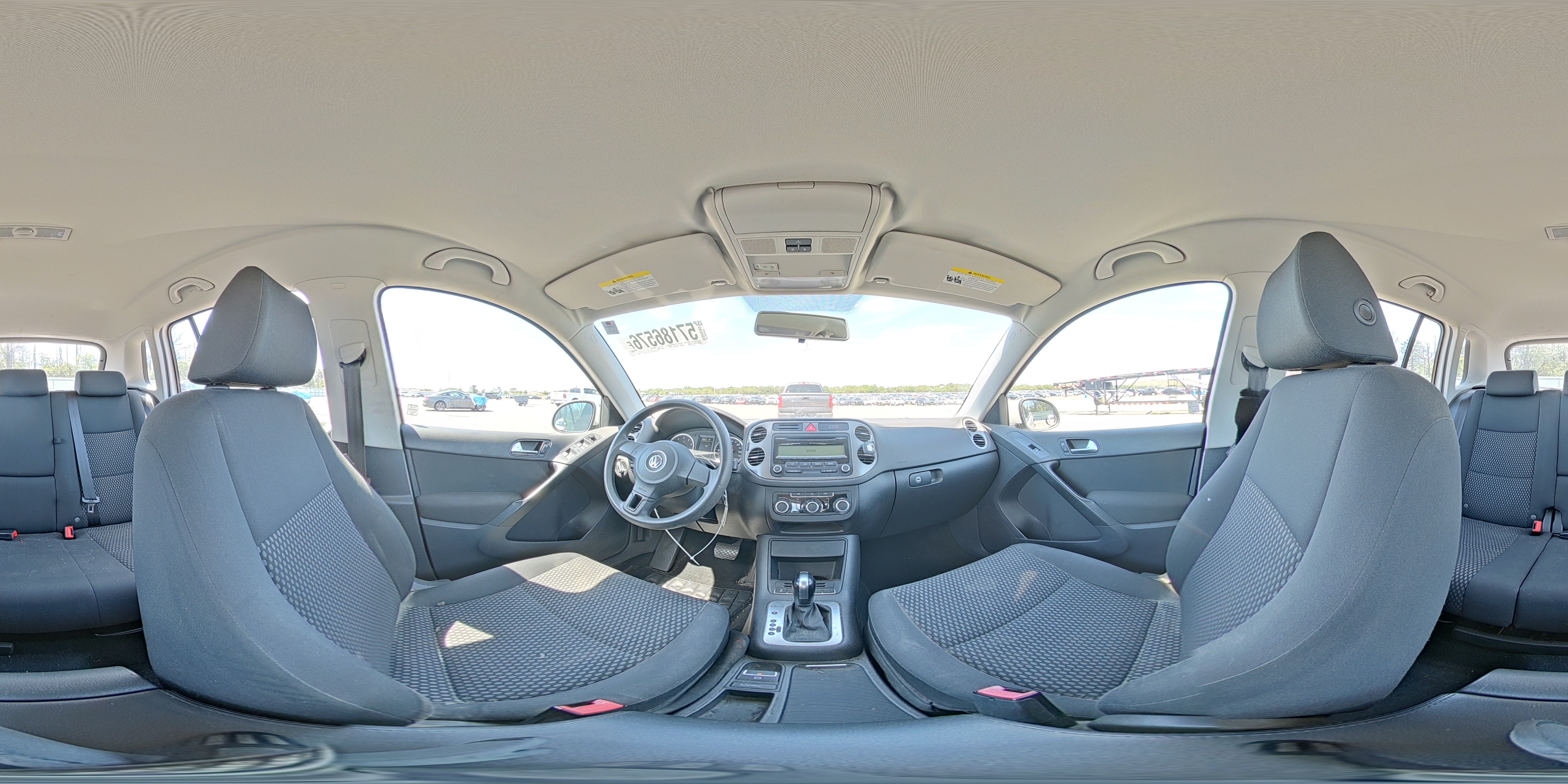 2011 Volkswagen Tiguan White vin: WVGBV7AX2BW524096