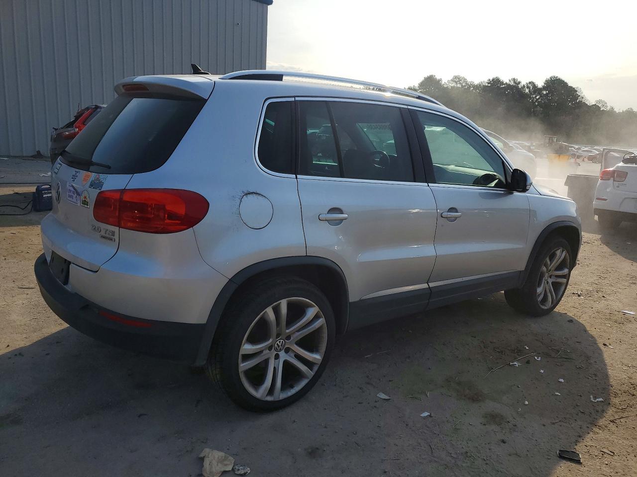 2012 Volkswagen Tiguan S Silver vin: WVGBV7AX2CW591766