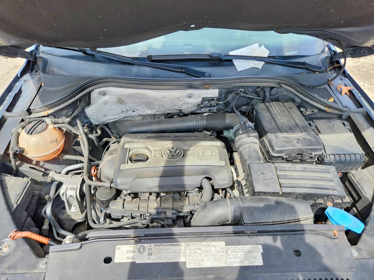 2012 Volkswagen Tiguan S Blue vin: WVGBV7AX2CW607755