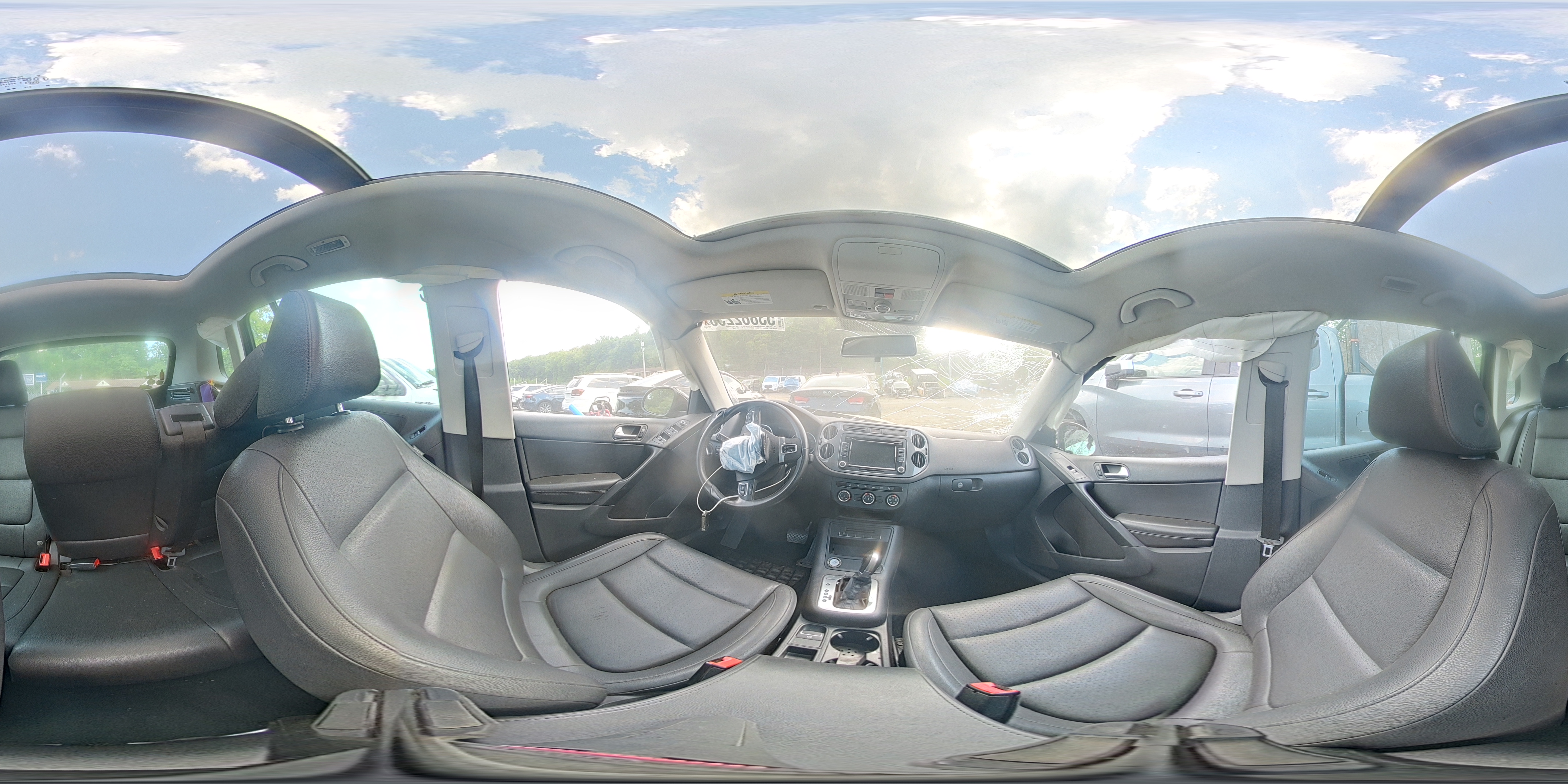 2015 Volkswagen Tiguan S Gray vin: WVGBV7AX2FW518840