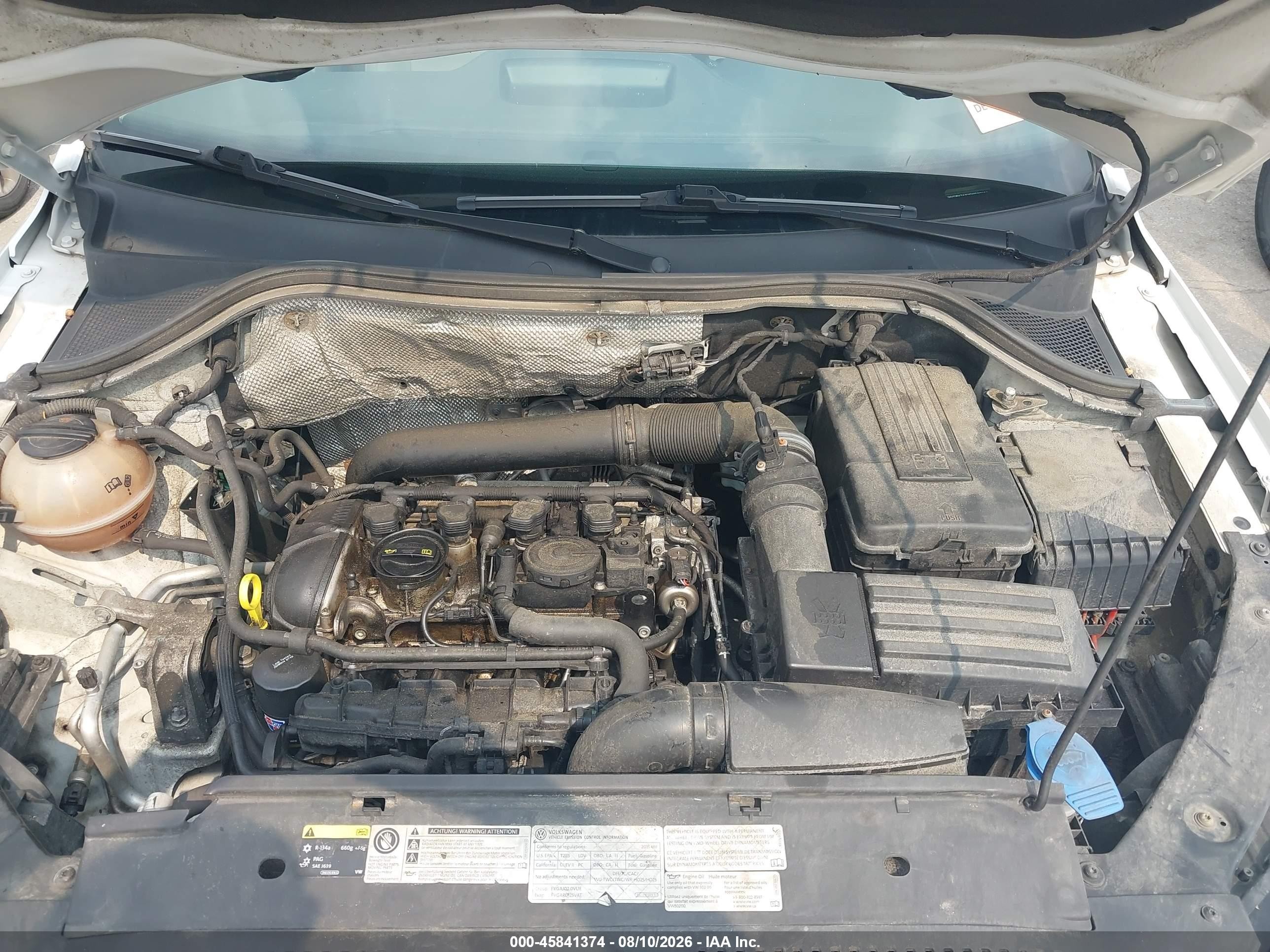 2015 Volkswagen Tiguan Se Белый vin: WVGBV7AX2FW588337