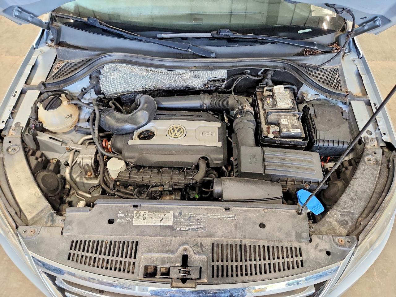 2010 Volkswagen Tiguan Se Silver vin: WVGBV7AX3AW511548