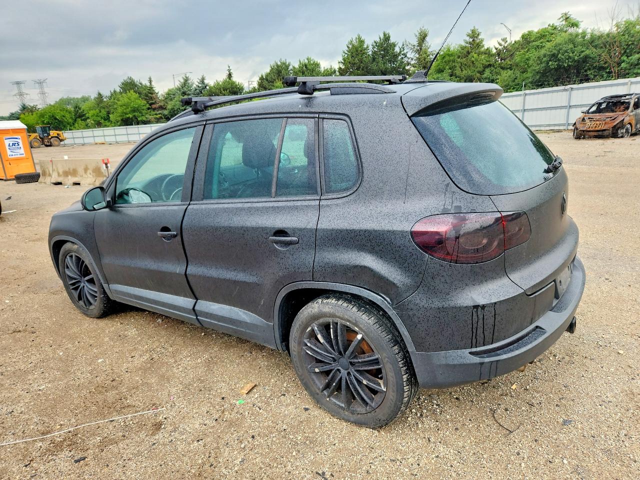2011 Volkswagen Tiguan S Black vin: WVGBV7AX3BW534426