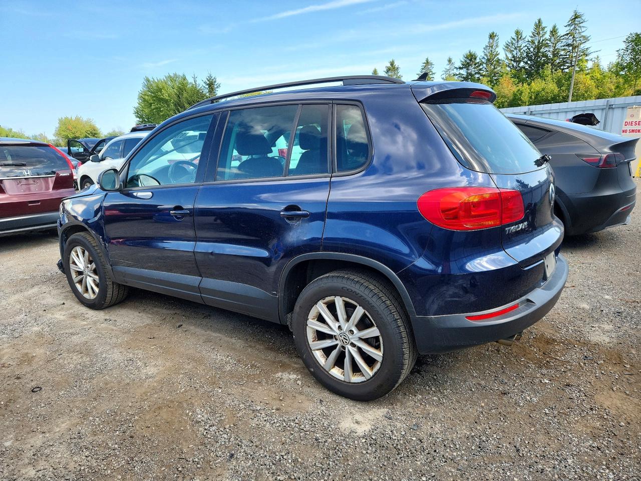 2012 Volkswagen Tiguan S Blue vin: WVGBV7AX3CW562860