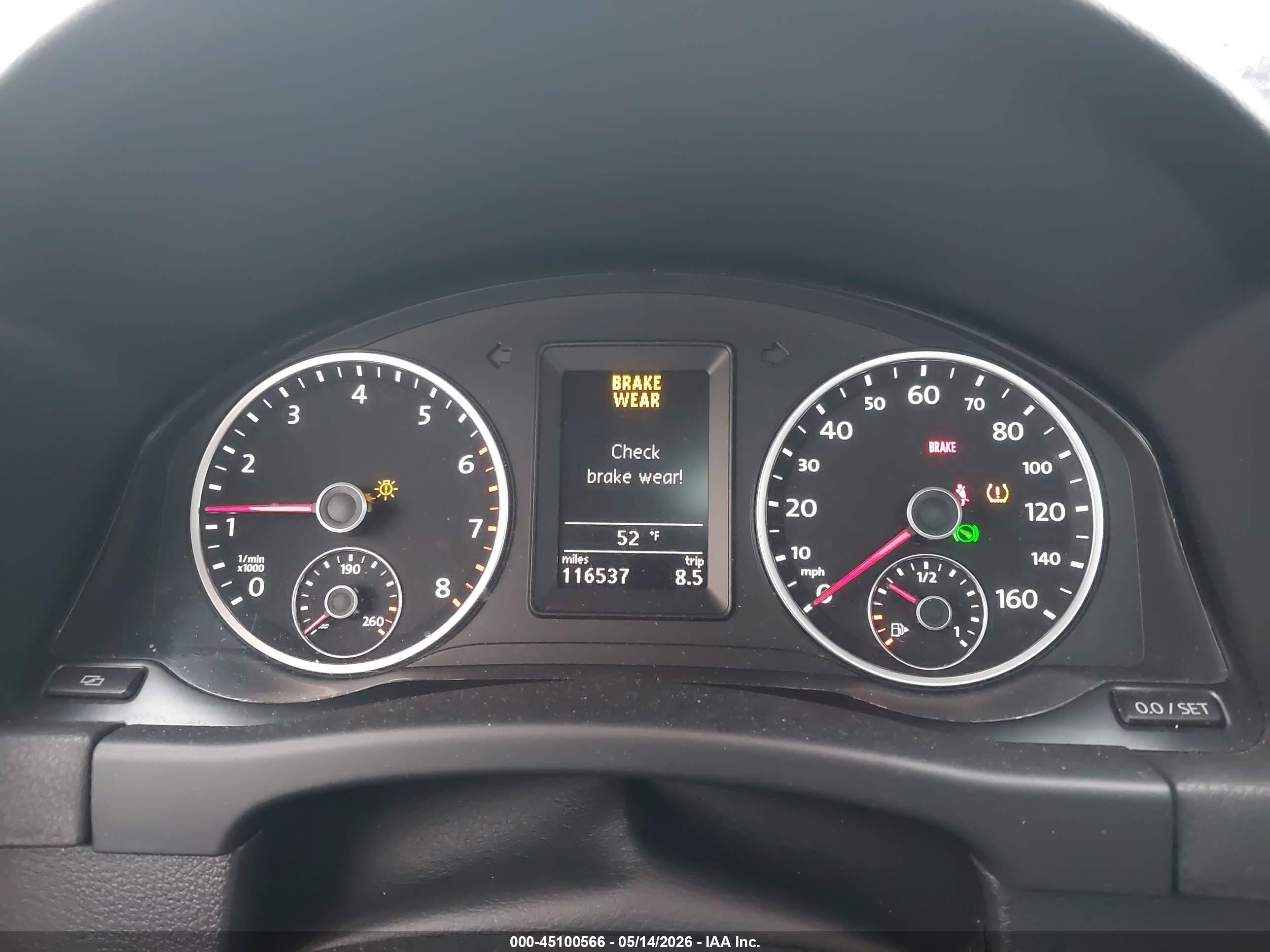 2012 Volkswagen Tiguan Se Black vin: WVGBV7AX3CW608042
