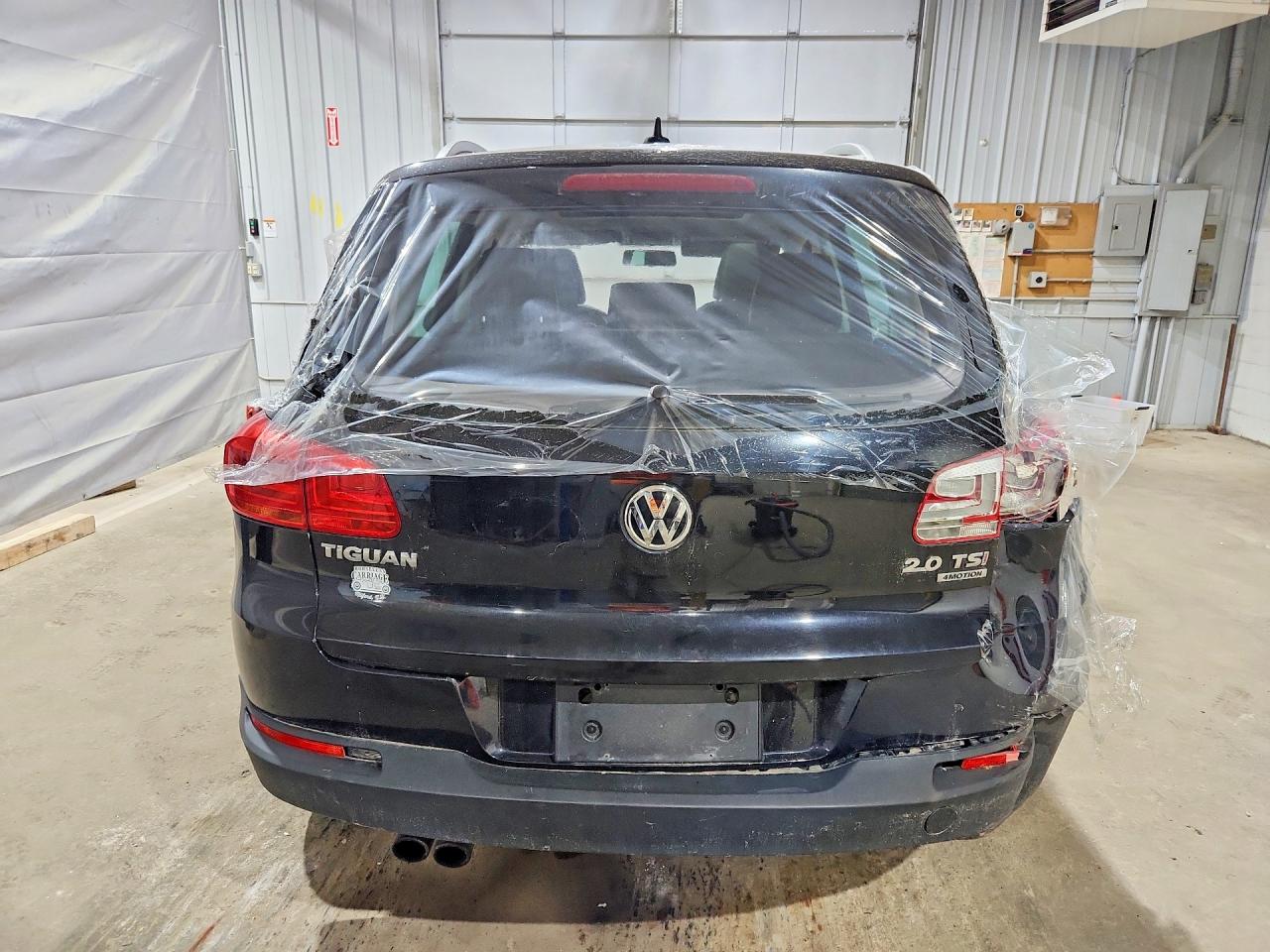 2015 Volkswagen Tiguan S Black vin: WVGBV7AX3FW517132