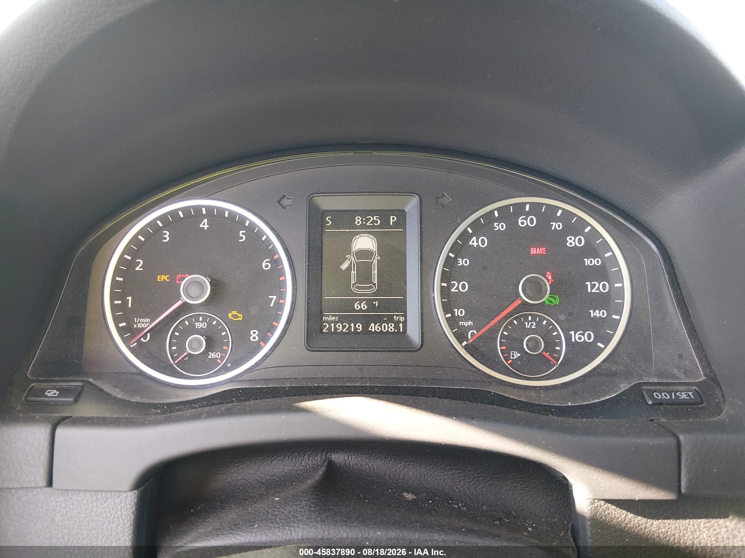 2010 Volkswagen Tiguan Se/sel Black vin: WVGBV7AX4AW527824
