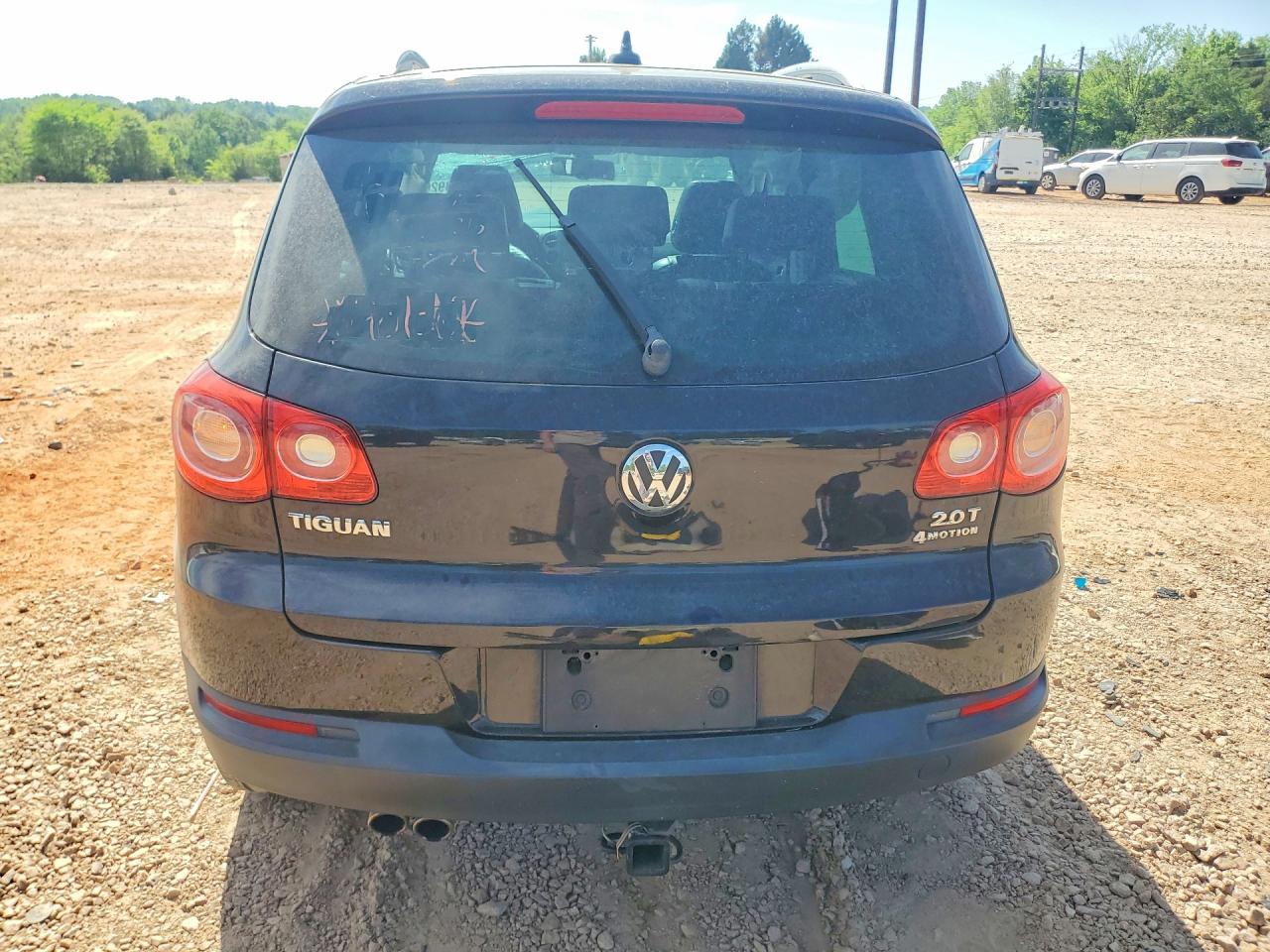2011 Volkswagen Tiguan S Black vin: WVGBV7AX4BW508546