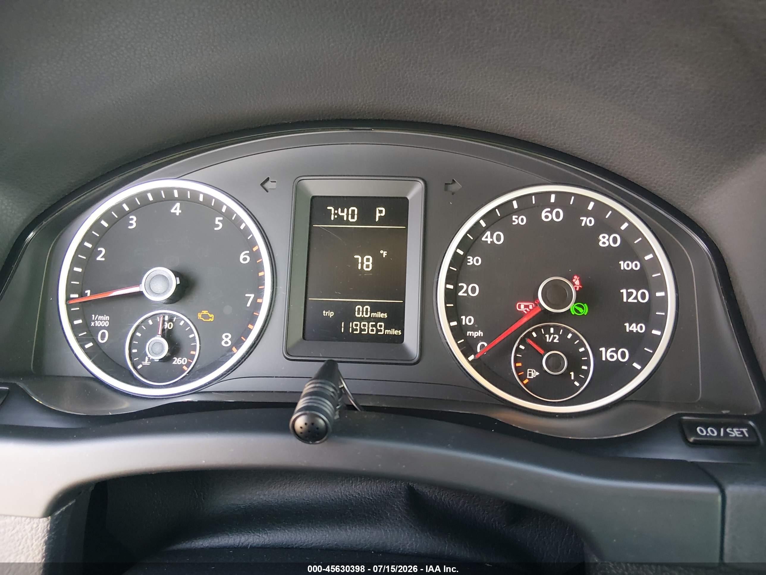 2011 Volkswagen Tiguan S Black vin: WVGBV7AX4BW519949