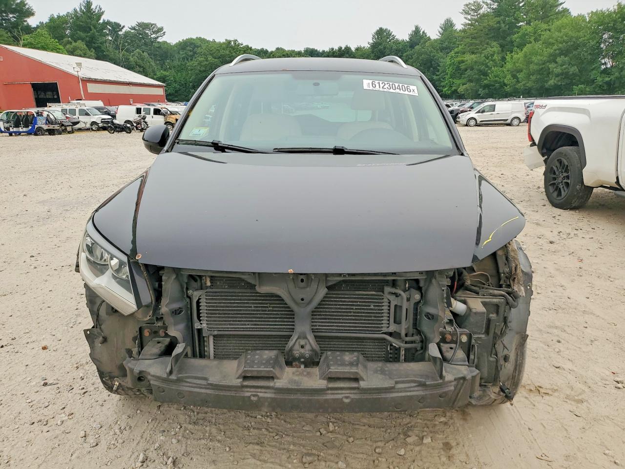 2012 Volkswagen Tiguan S Black vin: WVGBV7AX4CW539555