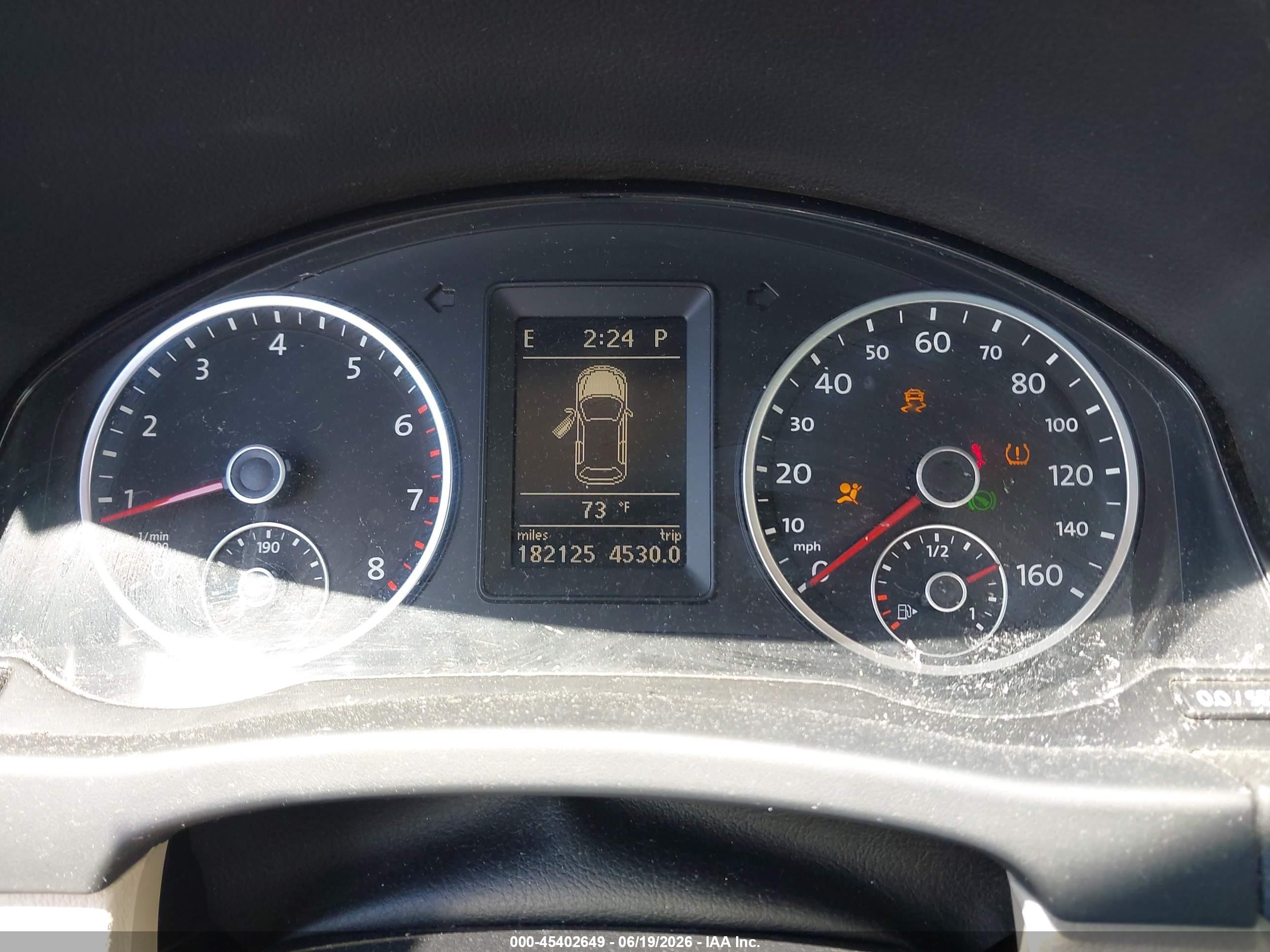 2012 Volkswagen Tiguan Sel Blue vin: WVGBV7AX4CW609443