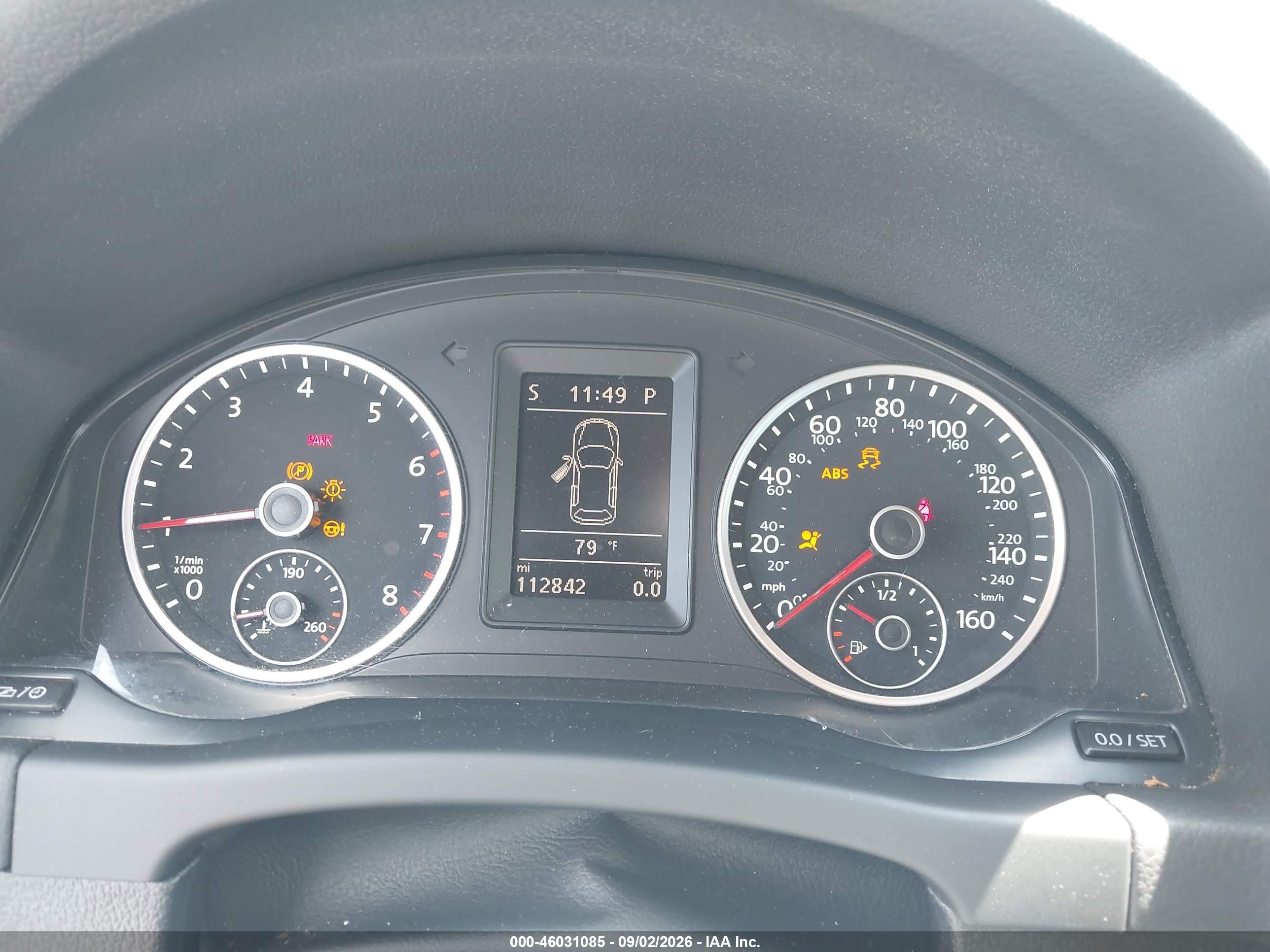 2015 Volkswagen Tiguan R-line Black vin: WVGBV7AX4FW503210