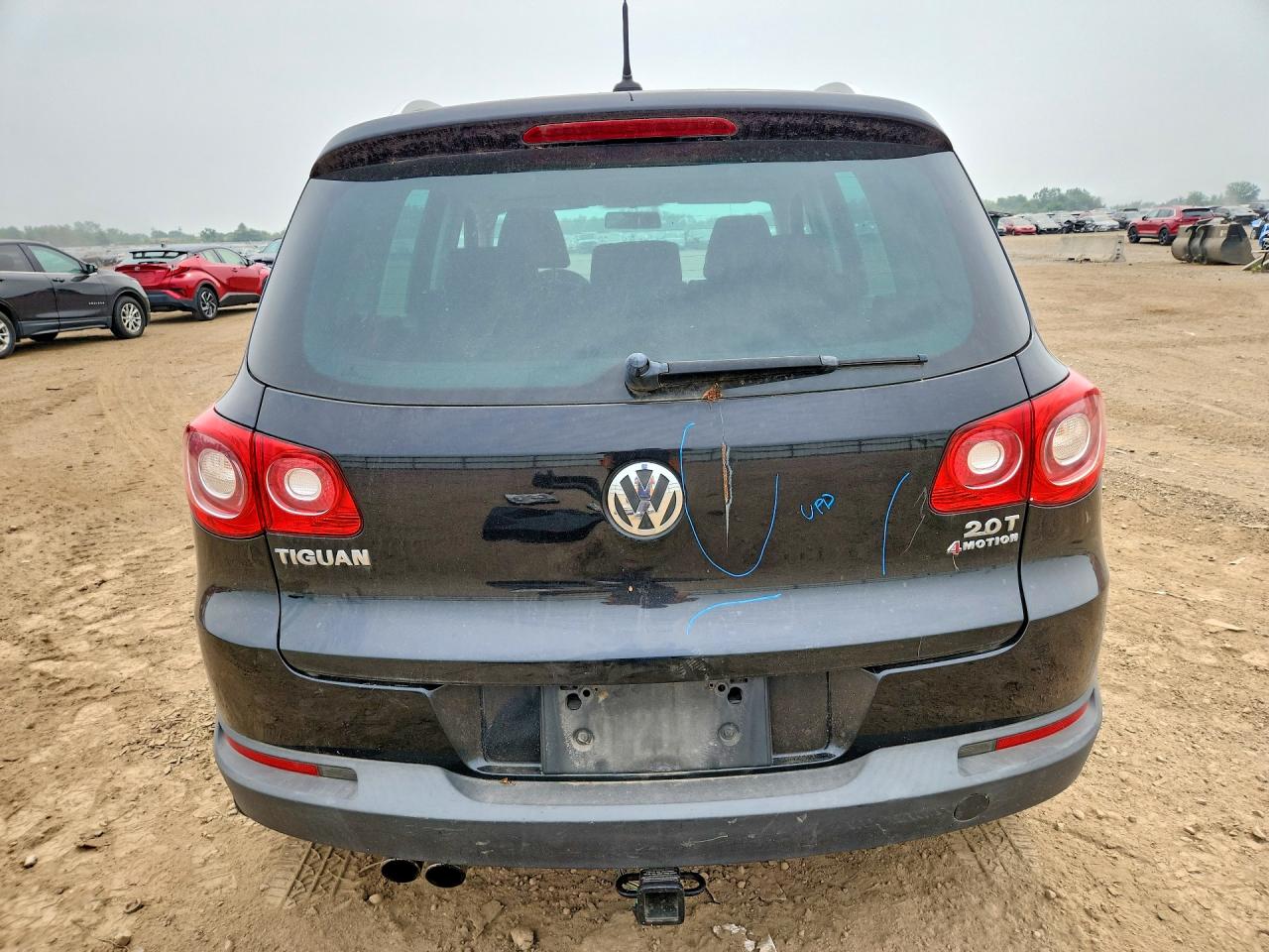 2010 Volkswagen Tiguan Se Black vin: WVGBV7AX5AW508523